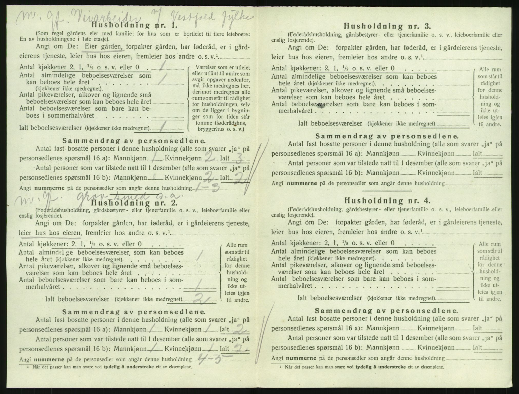 SAKO, 1920 census for Hedrum, 1920, p. 1140
