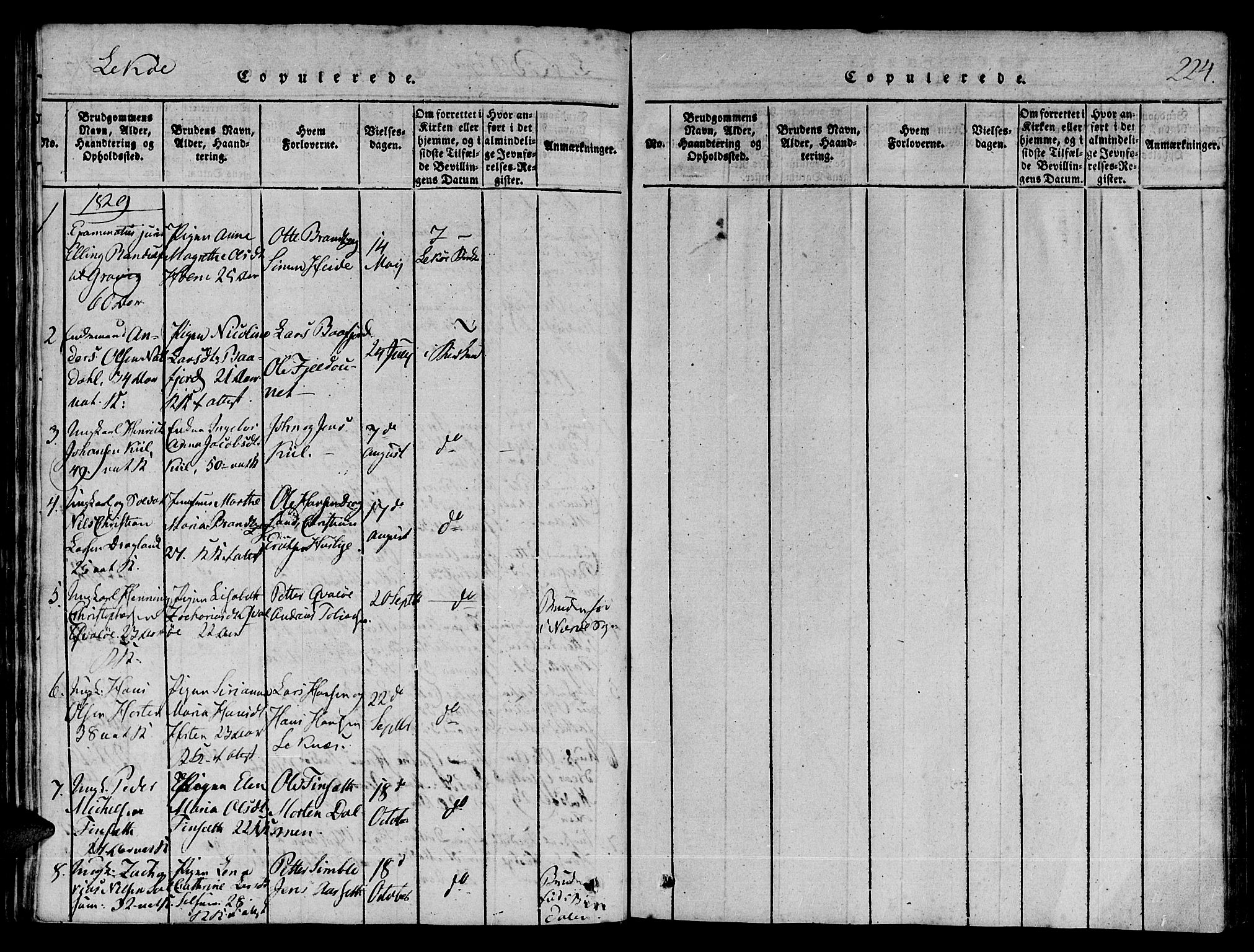 Ministerialprotokoller, klokkerbøker og fødselsregistre - Nord-Trøndelag, SAT/A-1458/780/L0636: Parish register (official) no. 780A03 /2, 1815-1829, p. 220
