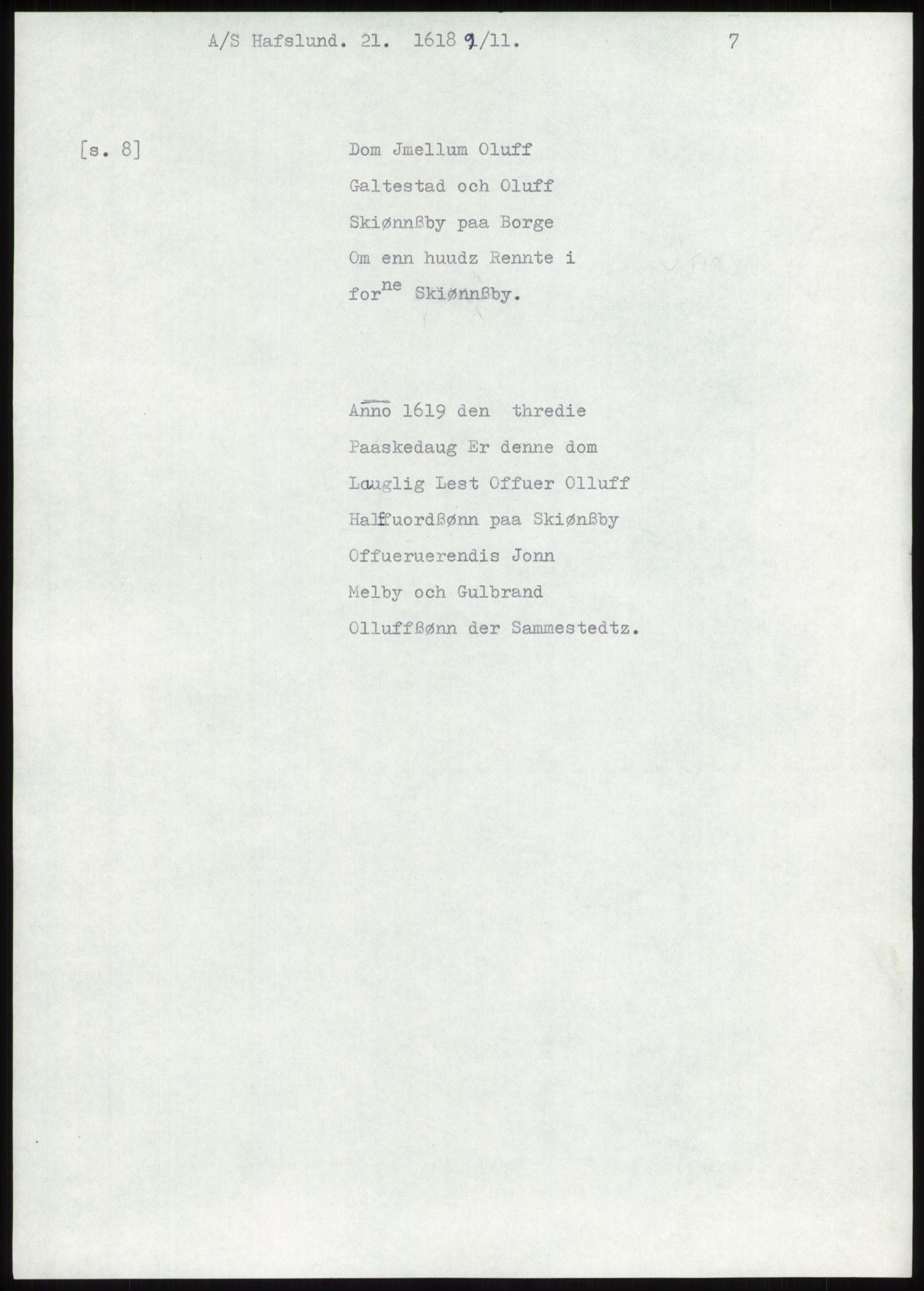 Samlinger til kildeutgivelse, Diplomavskriftsamlingen, AV/RA-EA-4053/H/Ha, p. 214