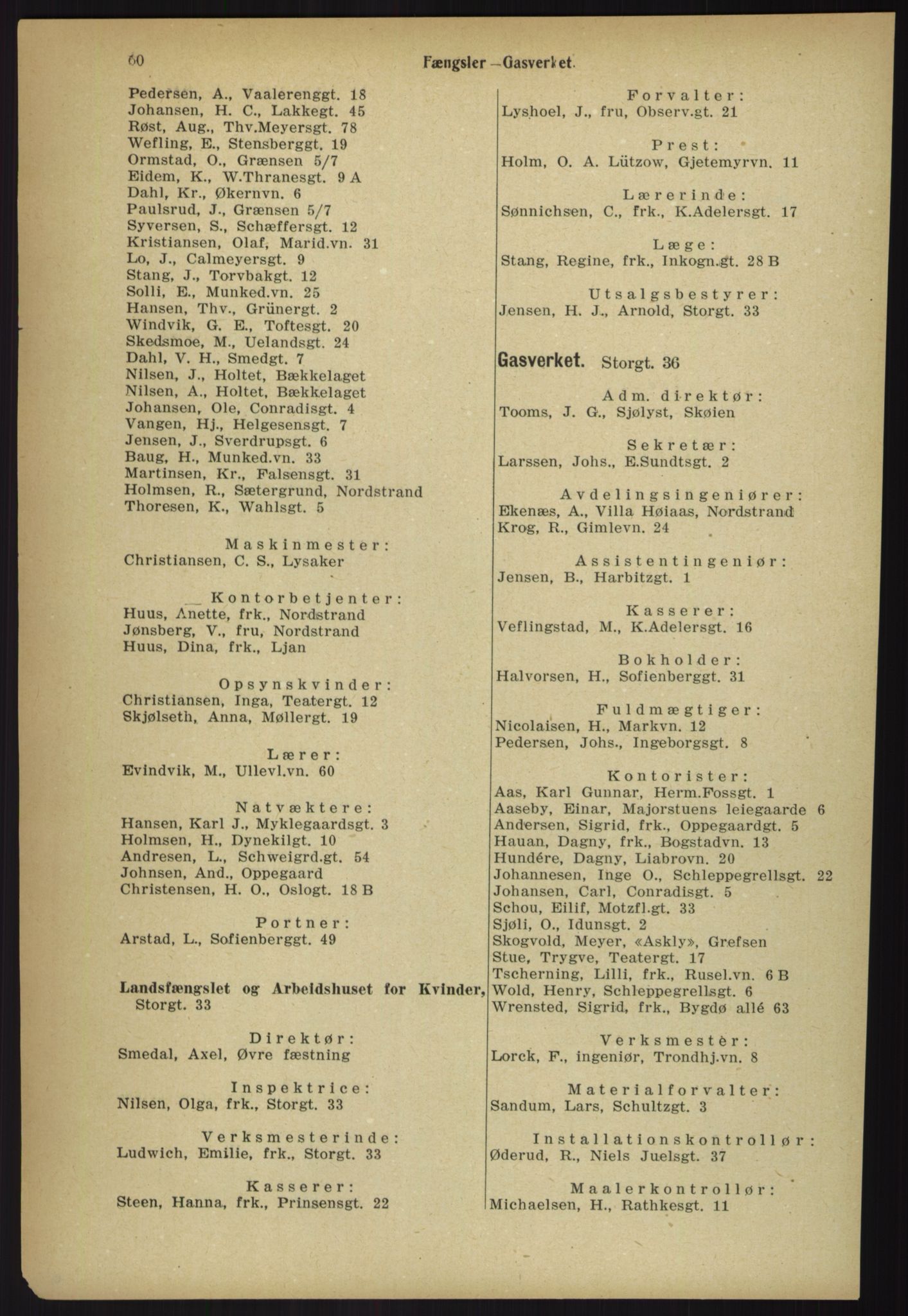 Kristiania/Oslo adressebok, PUBL/-, 1918, p. 67