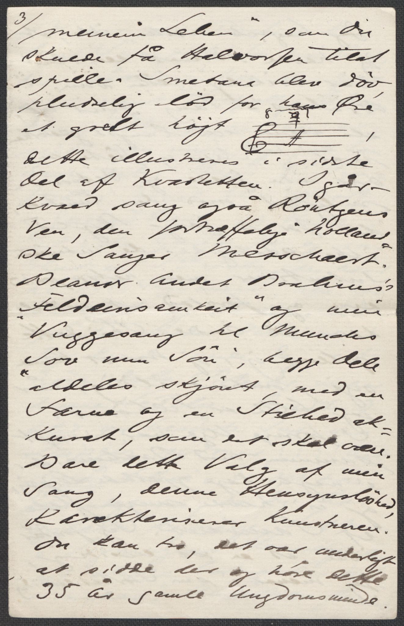 Beyer, Frants, AV/RA-PA-0132/F/L0001: Brev fra Edvard Grieg til Frantz Beyer og "En del optegnelser som kan tjene til kommentar til brevene" av Marie Beyer, 1872-1907, p. 467