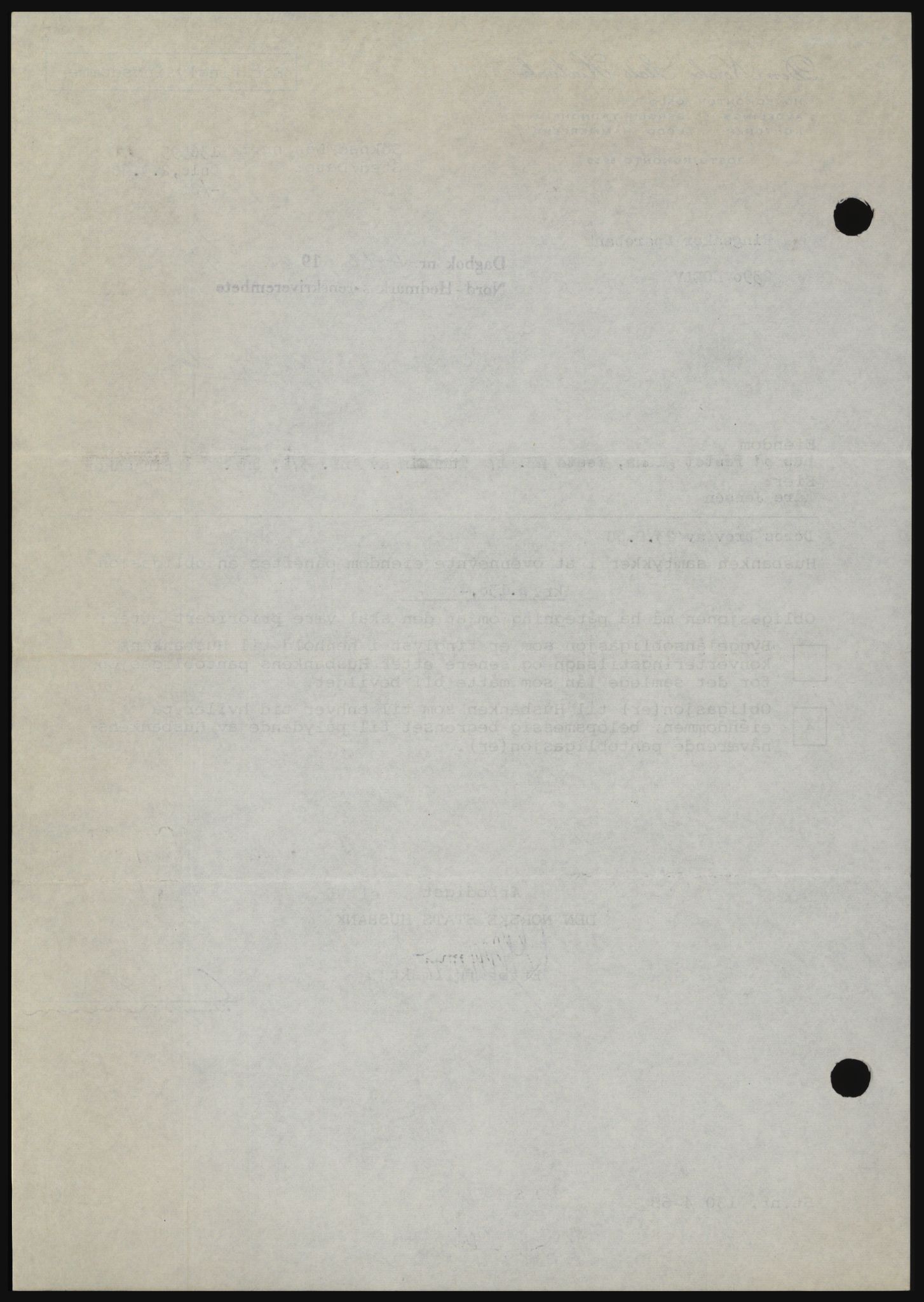 Nord-Hedmark sorenskriveri, AV/SAH-TING-012/H/Hc/L0028: Mortgage book no. 28, 1968-1968, Diary no: : 4466/1968