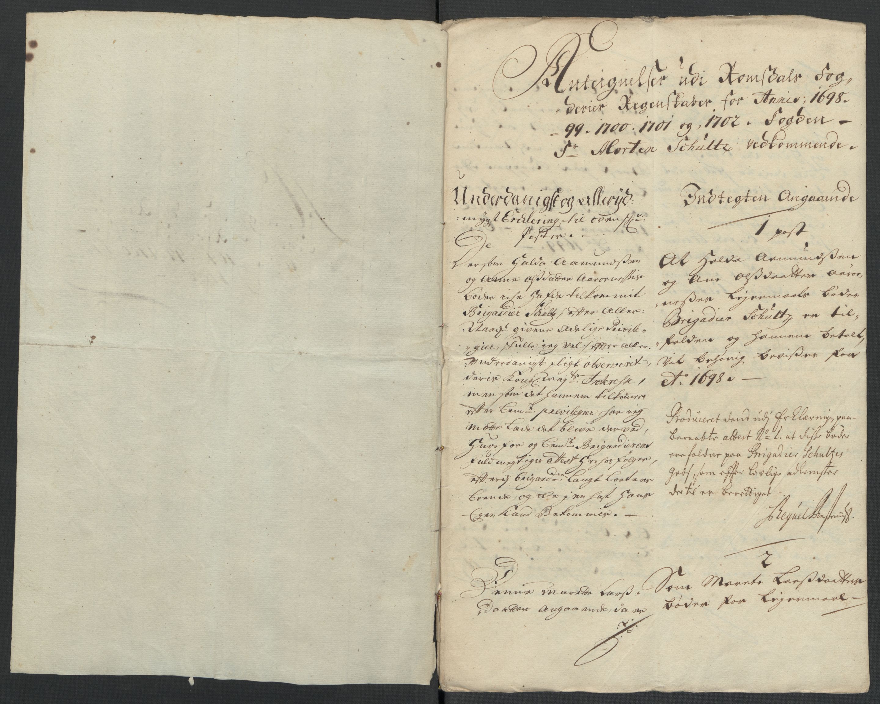 Rentekammeret inntil 1814, Reviderte regnskaper, Fogderegnskap, AV/RA-EA-4092/R55/L3655: Fogderegnskap Romsdal, 1701-1702, p. 346