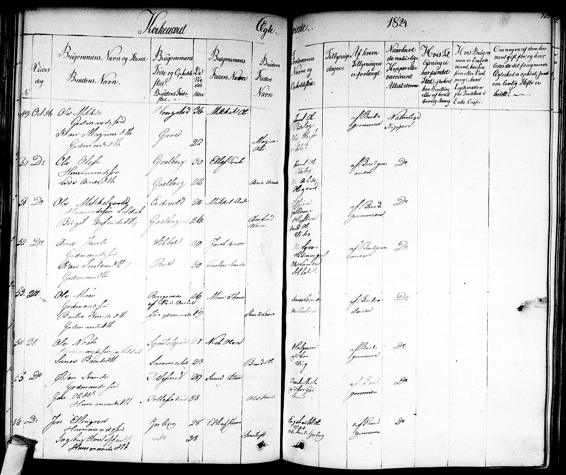 Nes kirkebøker, AV/SAKO-A-236/F/Fa/L0008: Parish register (official) no. 8, 1824-1834, p. 702-703