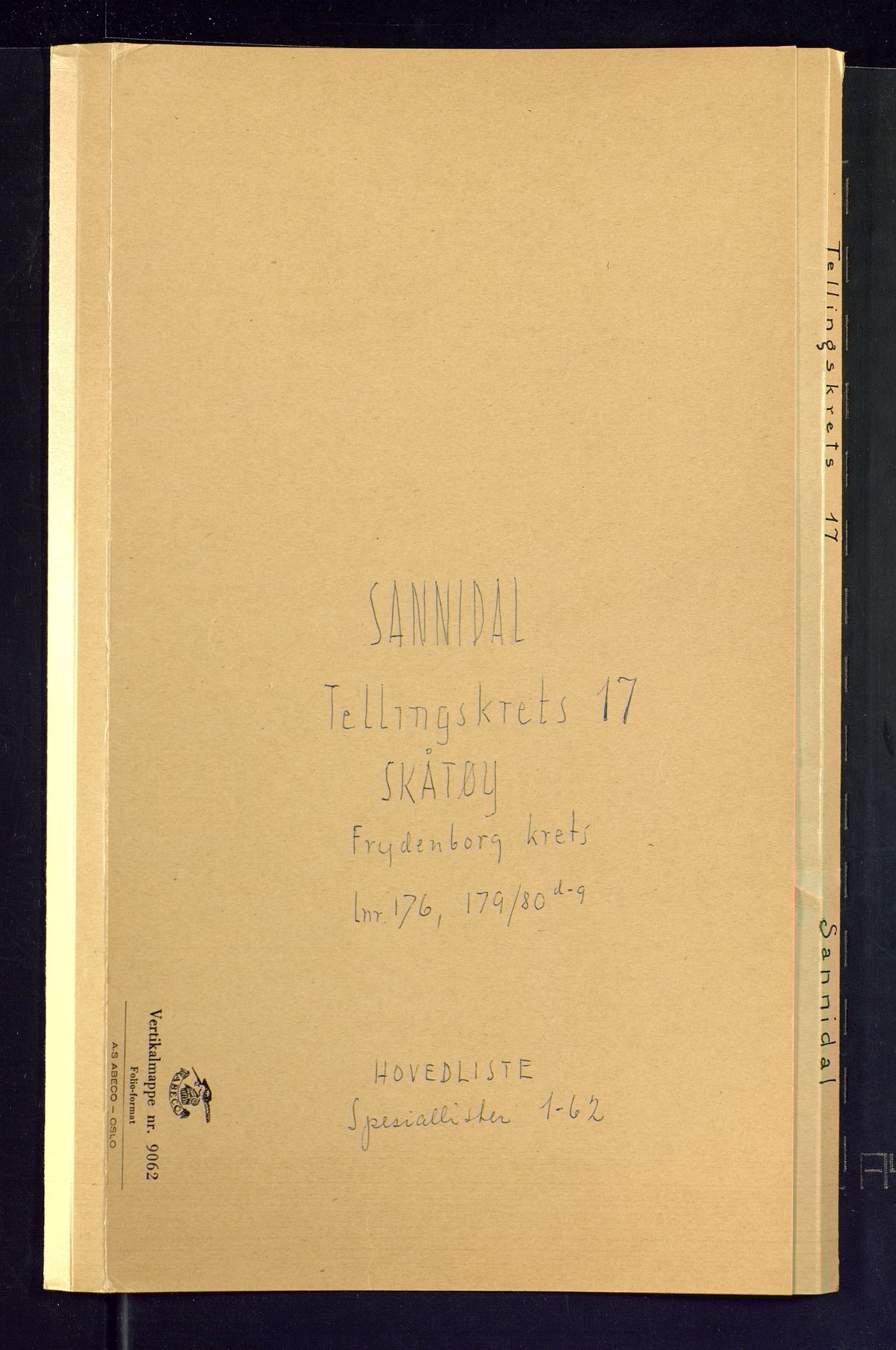 SAKO, 1875 census for 0816P Sannidal, 1875, p. 71