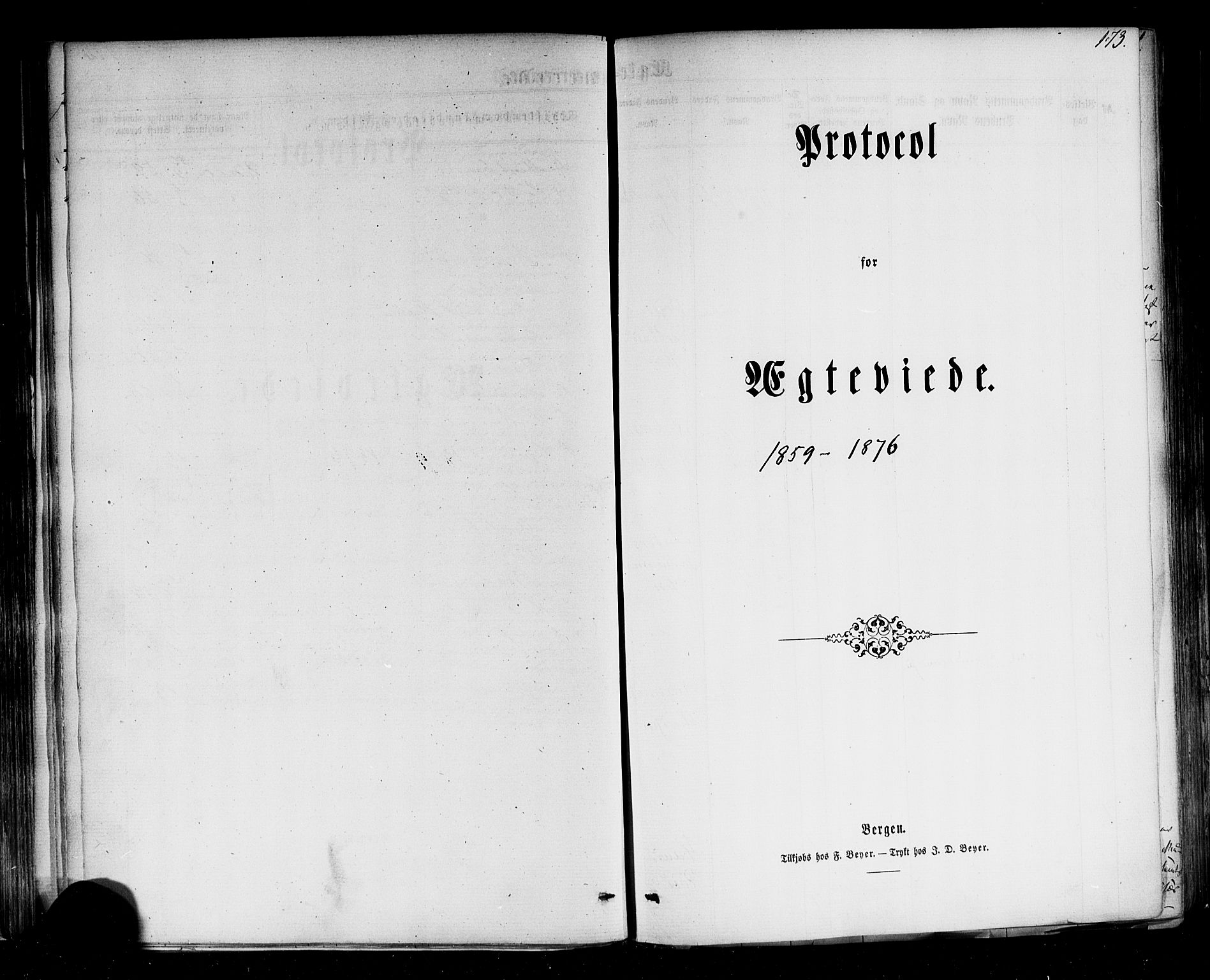 Sogndal sokneprestembete, SAB/A-81301/H/Haa/Haaa/L0013: Parish register (official) no. A 13, 1859-1877, p. 173