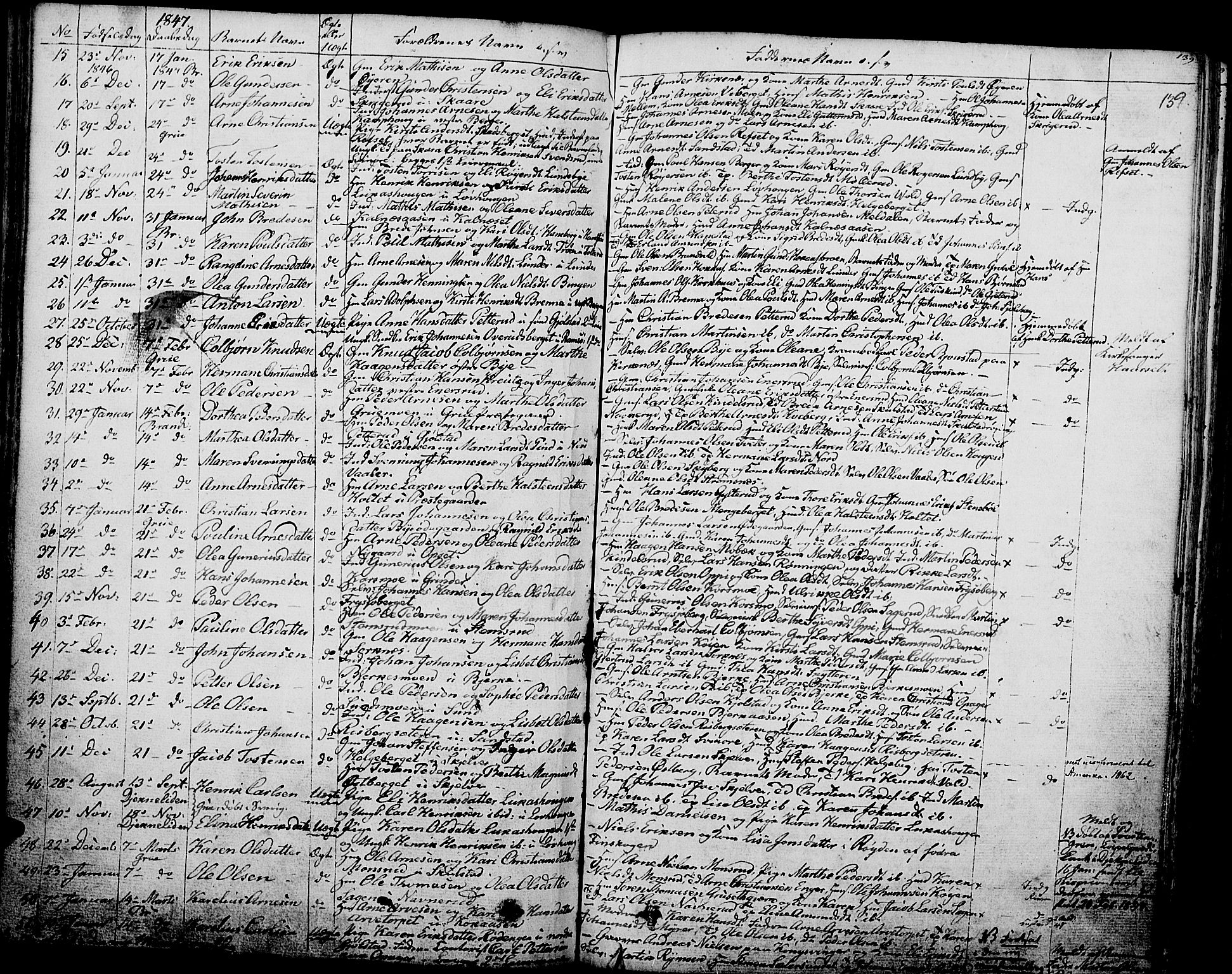 Grue prestekontor, AV/SAH-PREST-036/H/Ha/Haa/L0007: Parish register (official) no. 7, 1830-1847, p. 139