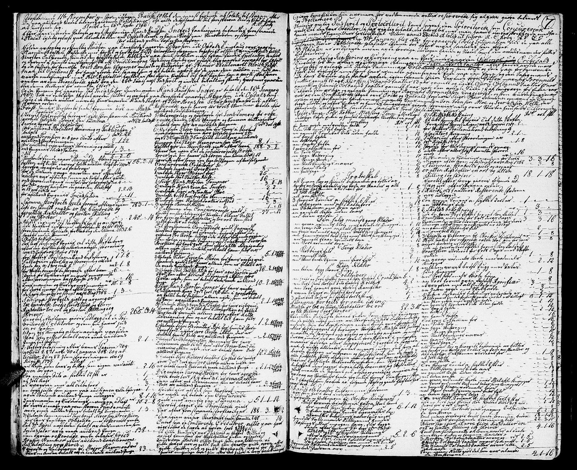 Orkdal sorenskriveri, SAT/A-4169/1/3/3Aa/L0007: Skifteprotokoller, 1767-1782, p. 6b-7a