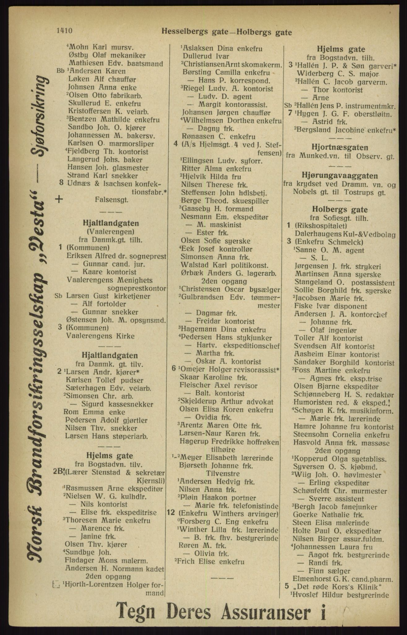 Kristiania/Oslo adressebok, PUBL/-, 1916, p. 1410