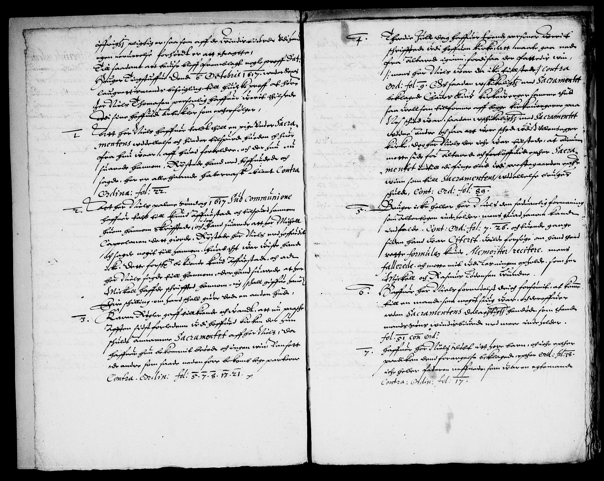 Danske Kanselli, Skapsaker, RA/EA-4061/G/L0001: Tillegg til skapsakene, 1587-1623, p. 124