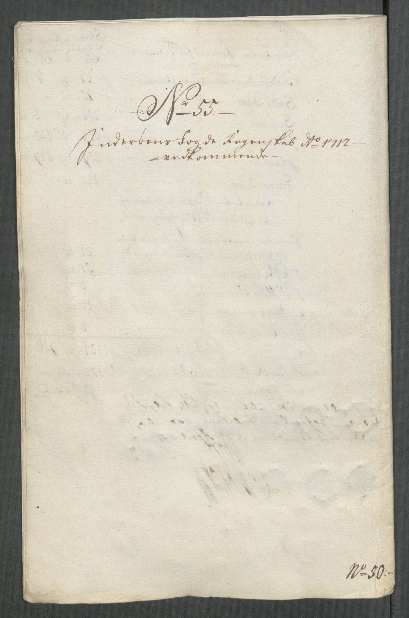 Rentekammeret inntil 1814, Reviderte regnskaper, Fogderegnskap, RA/EA-4092/R63/L4320: Fogderegnskap Inderøy, 1712, p. 371