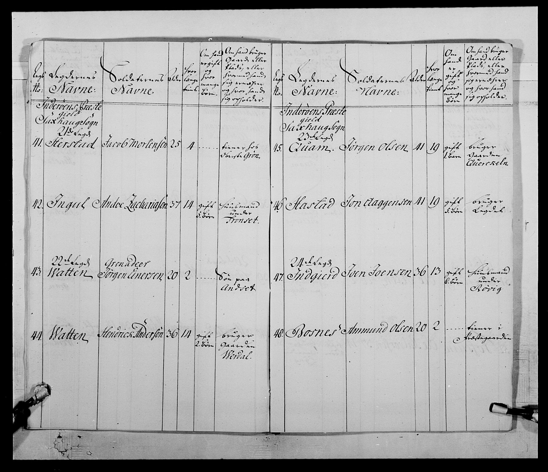 Kommanderende general (KG I) med Det norske krigsdirektorium, AV/RA-EA-5419/E/Ea/L0511: 1. Trondheimske regiment, 1767, p. 170