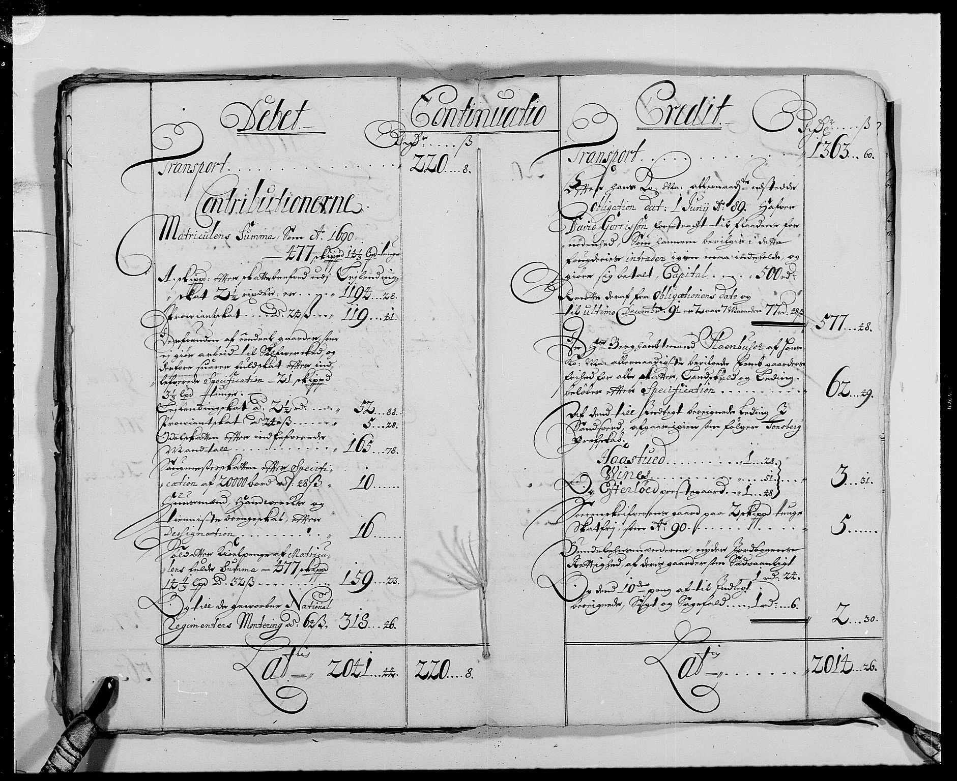 Rentekammeret inntil 1814, Reviderte regnskaper, Fogderegnskap, AV/RA-EA-4092/R24/L1573: Fogderegnskap Numedal og Sandsvær, 1687-1691, p. 258