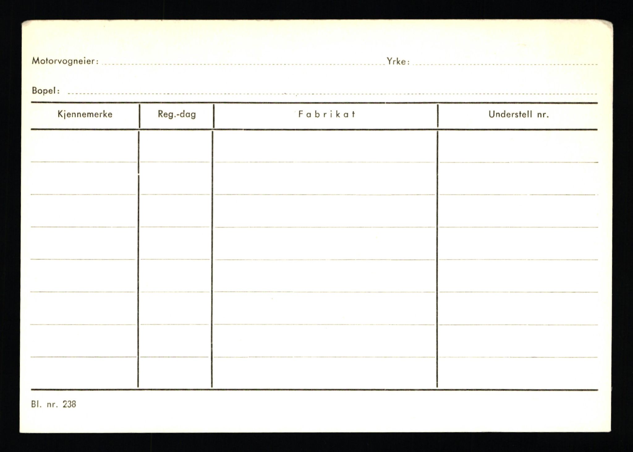 Stavanger trafikkstasjon, SAST/A-101942/0/H/L0021: Kristiania - Landsnes, 1930-1971, p. 834