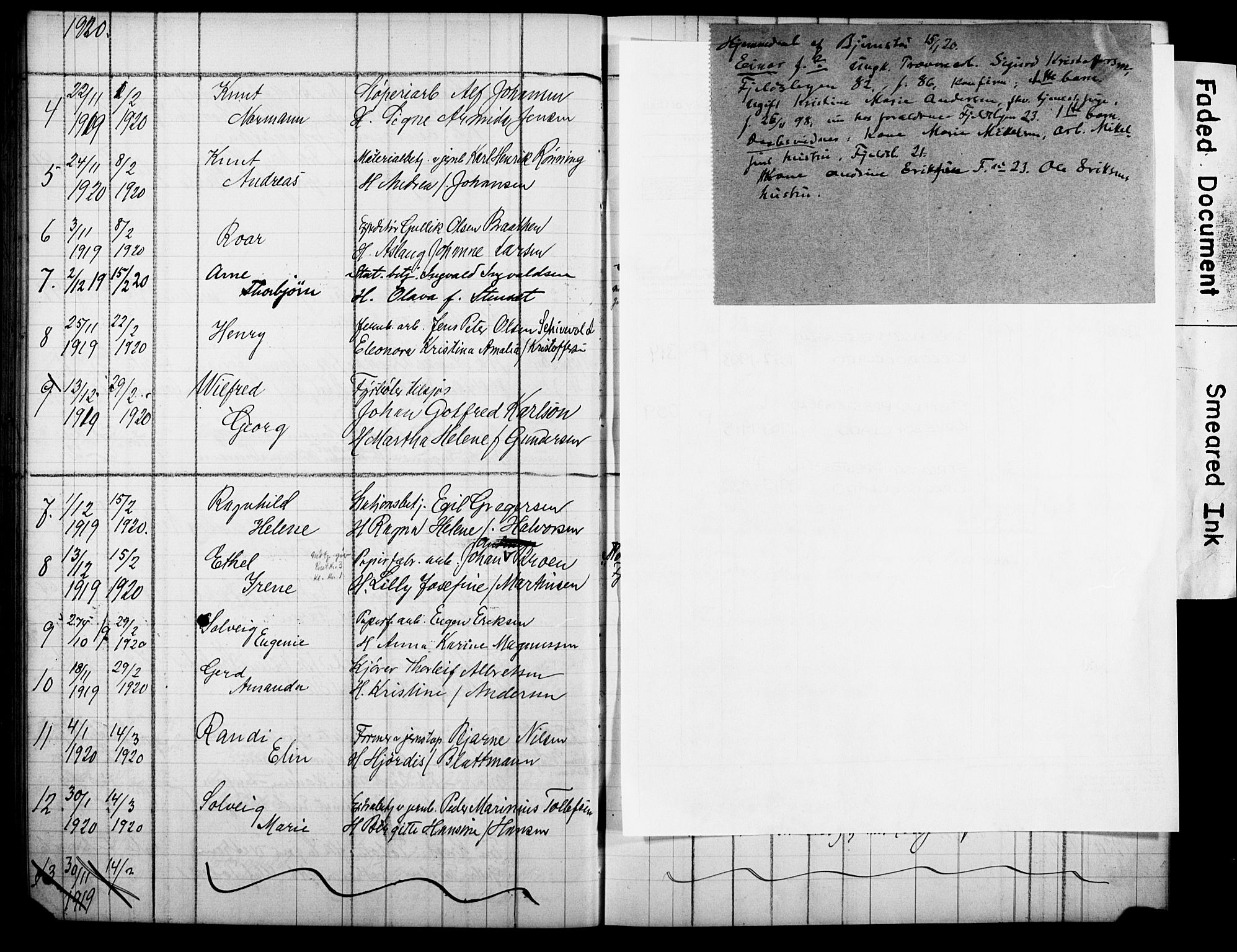 Strømsø kirkebøker, AV/SAKO-A-246/Y/Ya/L0007: Parish register draft no. I 7, 1915-1932, p. 75