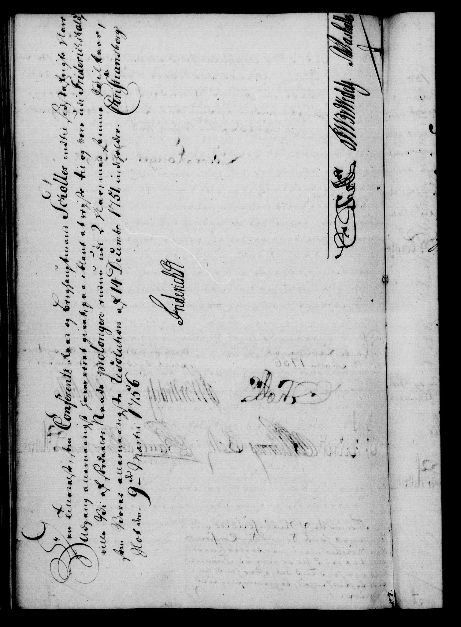 Rentekammeret, Kammerkanselliet, RA/EA-3111/G/Gf/Gfa/L0038: Norsk relasjons- og resolusjonsprotokoll (merket RK 52.38), 1756, p. 159
