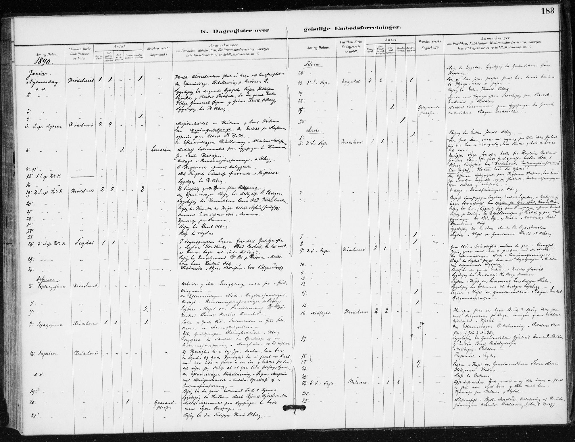 Krødsherad kirkebøker, SAKO/A-19/F/Fa/L0006: Parish register (official) no. 6, 1889-1899, p. 183