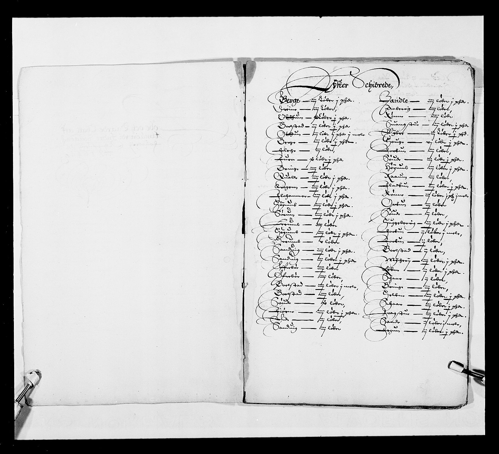Stattholderembetet 1572-1771, RA/EA-2870/Ek/L0024/0001: Jordebøker 1633-1658: / Jordebøker for Bergenhus len, 1644, p. 33