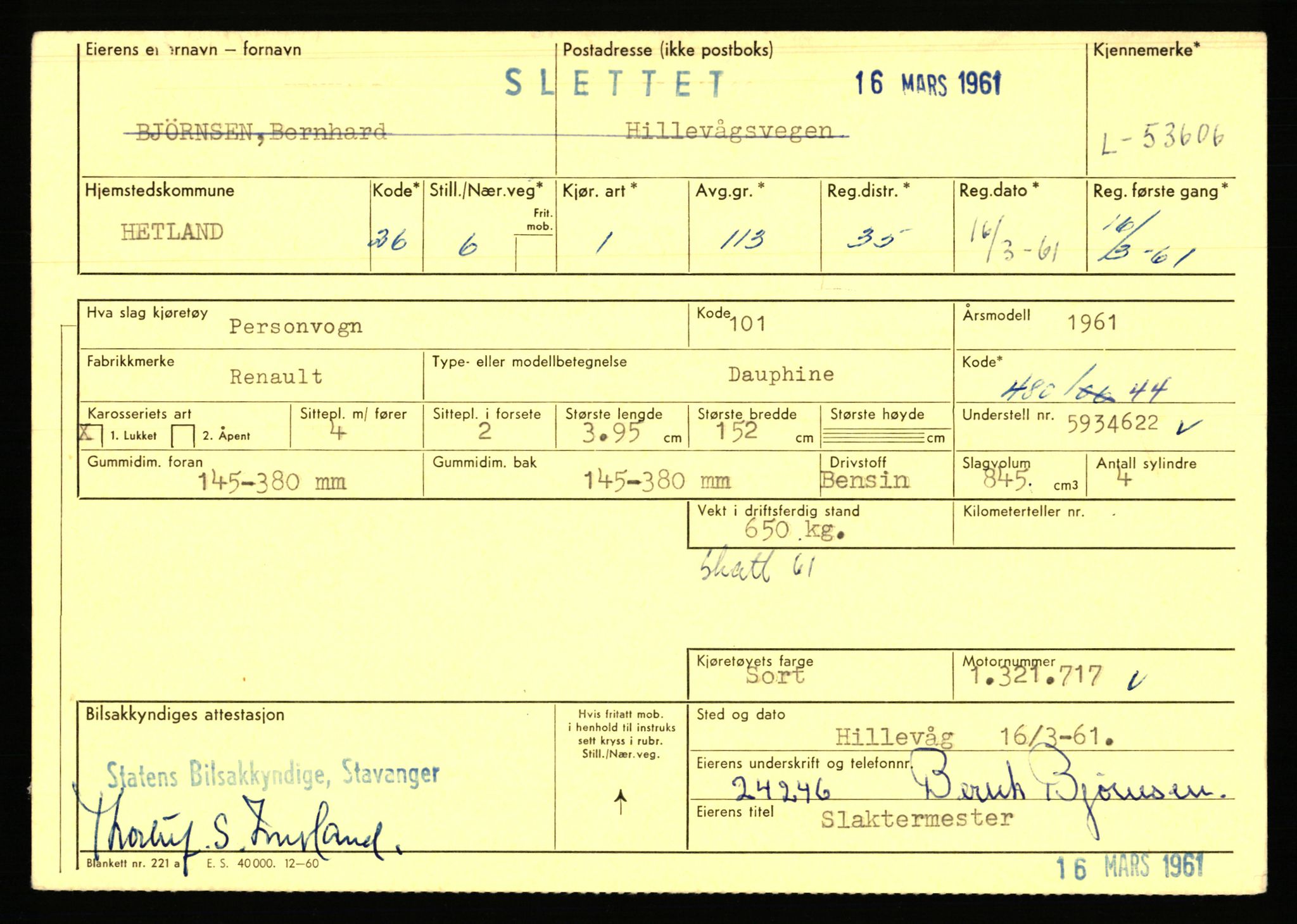 Stavanger trafikkstasjon, AV/SAST-A-101942/0/F/L0054: L-54200 - L-55699, 1930-1971, p. 881