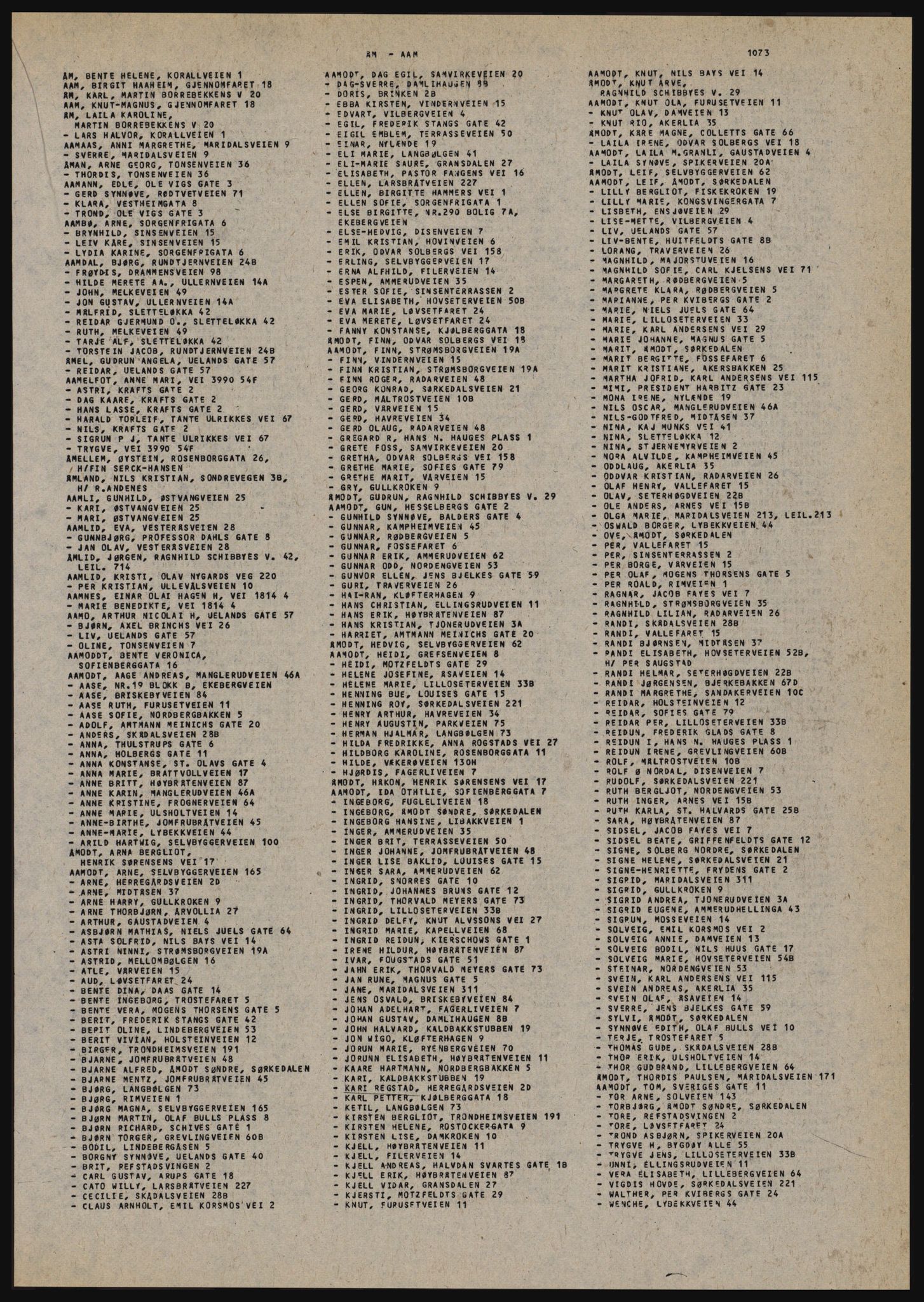 Kristiania/Oslo adressebok, PUBL/-, 1982-1983, p. 1073