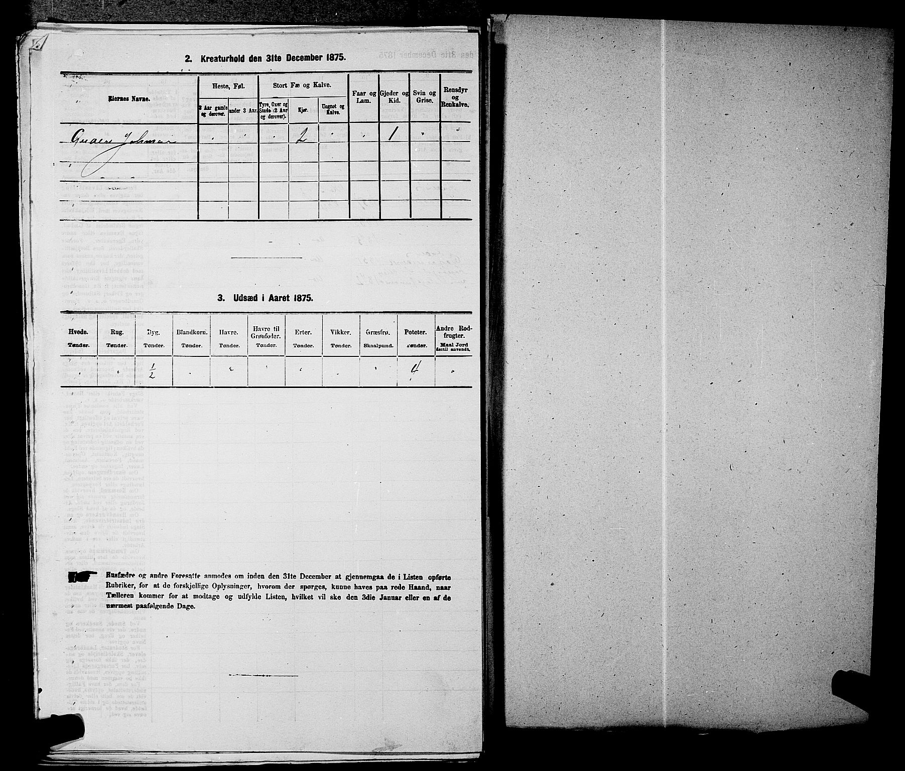 SAKO, 1875 census for 0832P Mo, 1875, p. 120