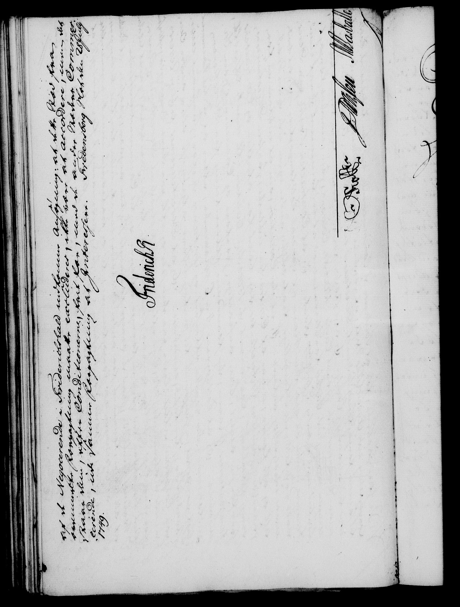 Rentekammeret, Kammerkanselliet, RA/EA-3111/G/Gf/Gfa/L0031: Norsk relasjons- og resolusjonsprotokoll (merket RK 52.31), 1749, p. 403
