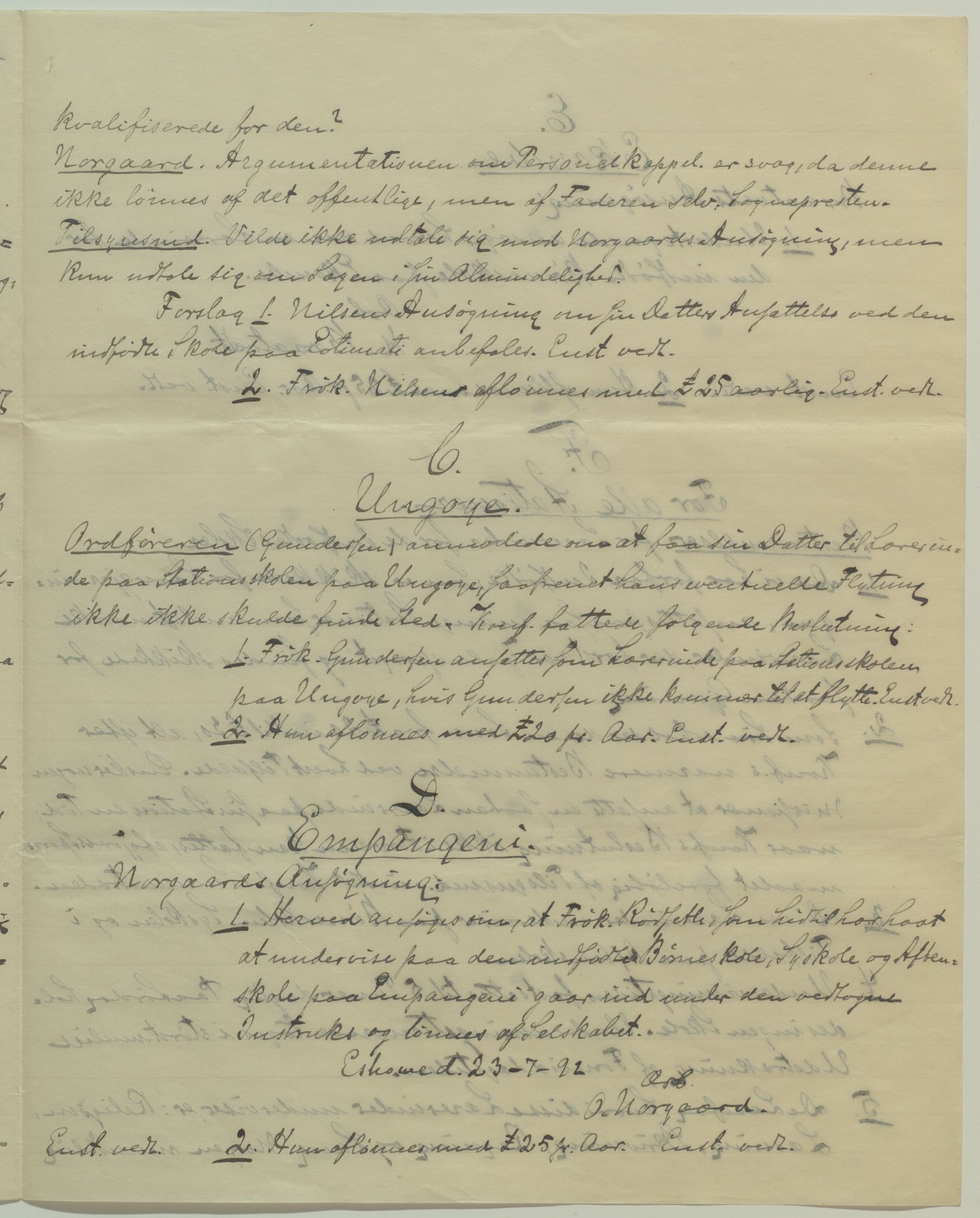 Det Norske Misjonsselskap - hovedadministrasjonen, VID/MA-A-1045/D/Da/Daa/L0039/0005: Konferansereferat og årsberetninger / Konferansereferat fra Sør-Afrika., 1892