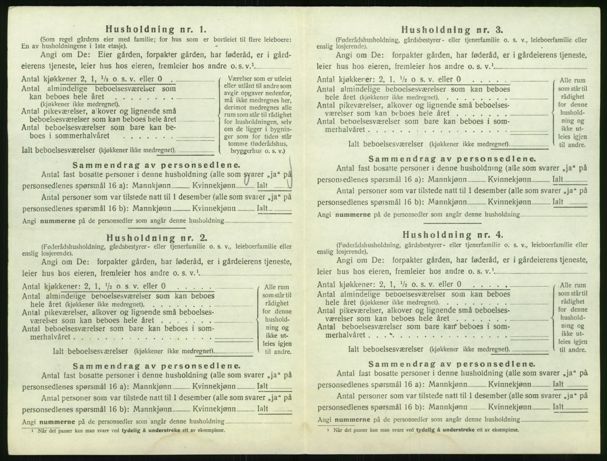 SAK, 1920 census for Landvik, 1920, p. 525