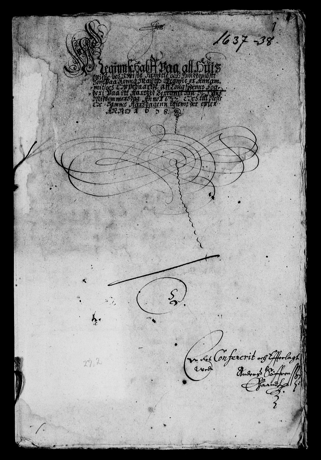 Rentekammeret inntil 1814, Reviderte regnskaper, Lensregnskaper, AV/RA-EA-5023/R/Rb/Rbz/L0027: Nordlandenes len, 1635-1639