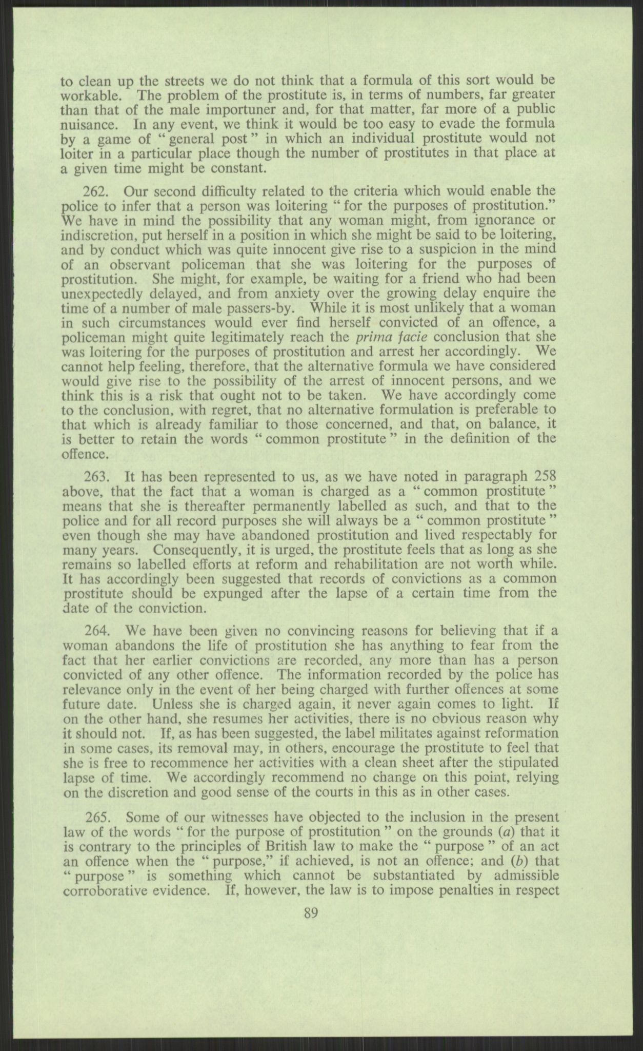 Justisdepartementet, Lovavdelingen, AV/RA-S-3212/D/De/L0029/0001: Straffeloven / Straffelovens revisjon: 5 - Ot. prp. nr.  41 - 1945: Homoseksualiet. 3 mapper, 1956-1970, p. 673