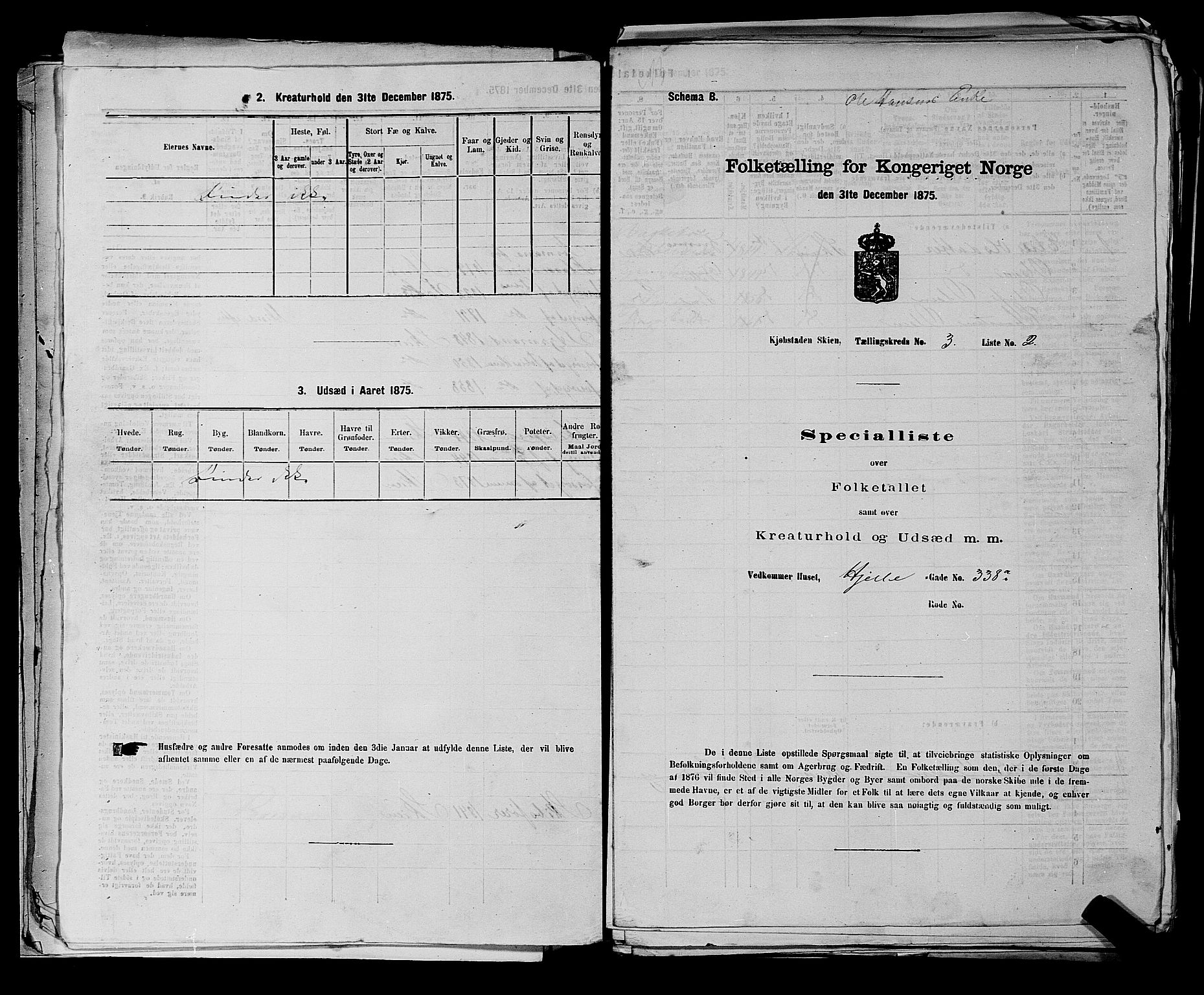 SAKO, 1875 census for 0806P Skien, 1875, p. 469