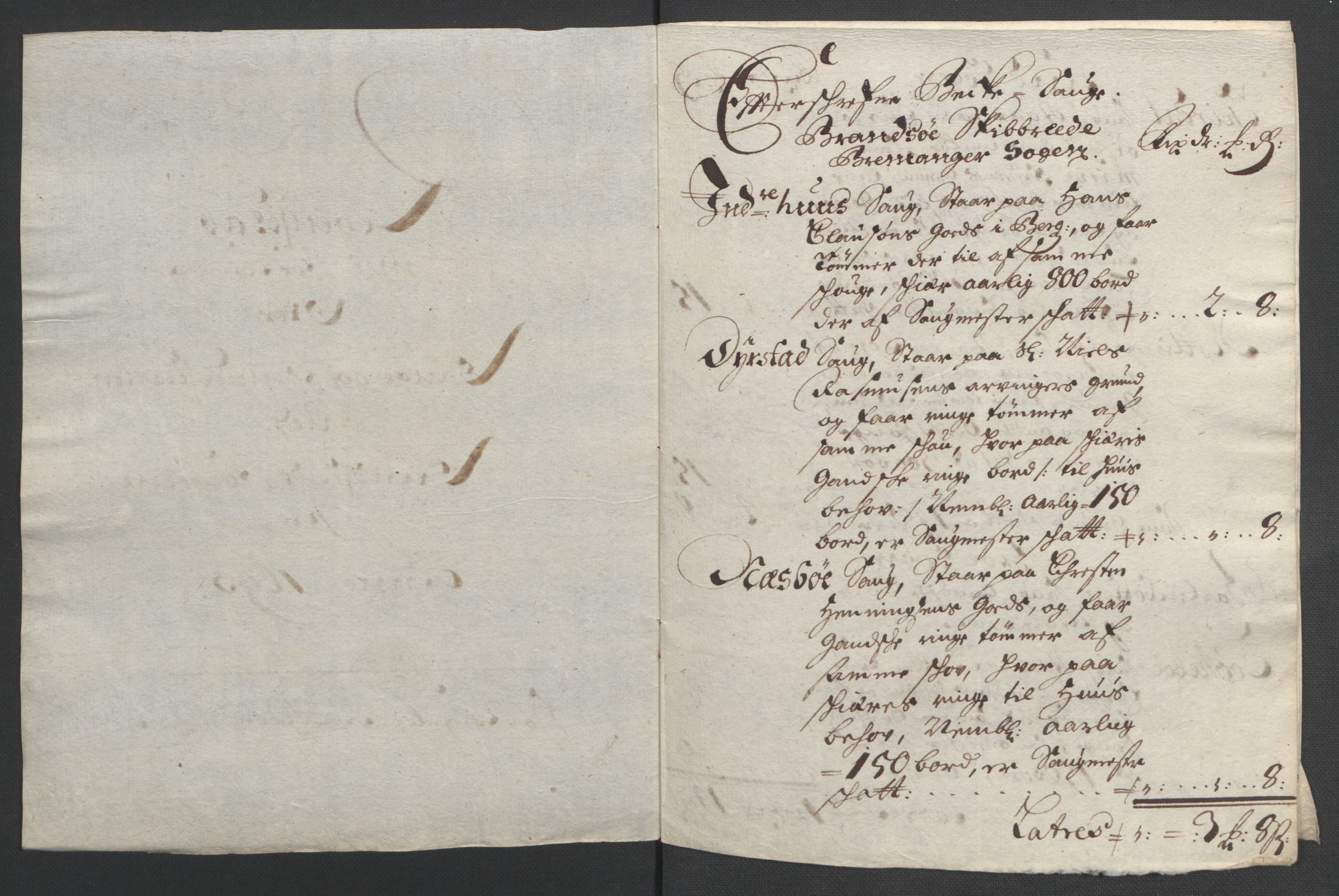 Rentekammeret inntil 1814, Reviderte regnskaper, Fogderegnskap, RA/EA-4092/R53/L3421: Fogderegnskap Sunn- og Nordfjord, 1693-1694, p. 55