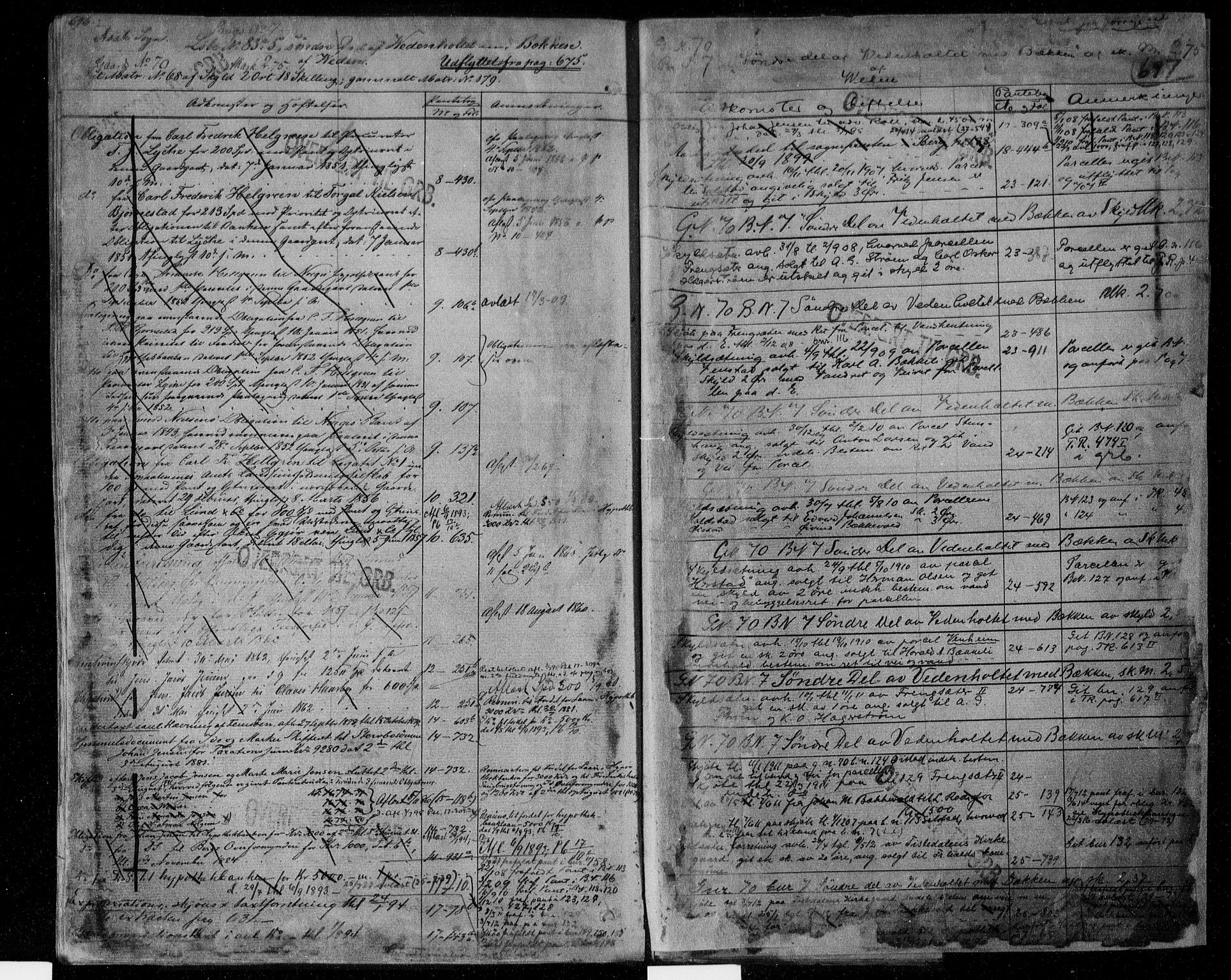 Idd og Marker sorenskriveri, AV/SAO-A-10283/G/Ga/Gac/L0004b: Mortgage register no. II 4b, 1848-1953, p. 696-697