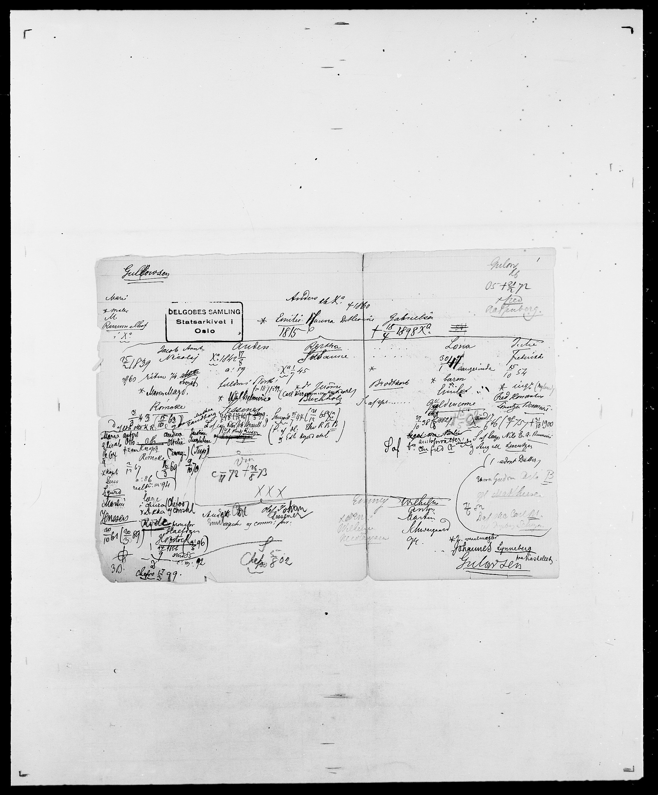 Delgobe, Charles Antoine - samling, AV/SAO-PAO-0038/D/Da/L0015: Grodtshilling - Halvorsæth, p. 410