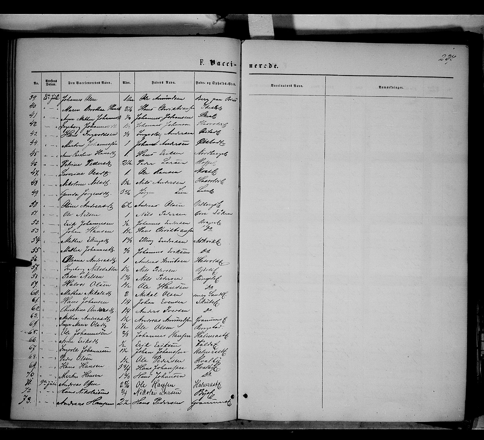 Søndre Land prestekontor, SAH/PREST-122/K/L0001: Parish register (official) no. 1, 1860-1877, p. 227
