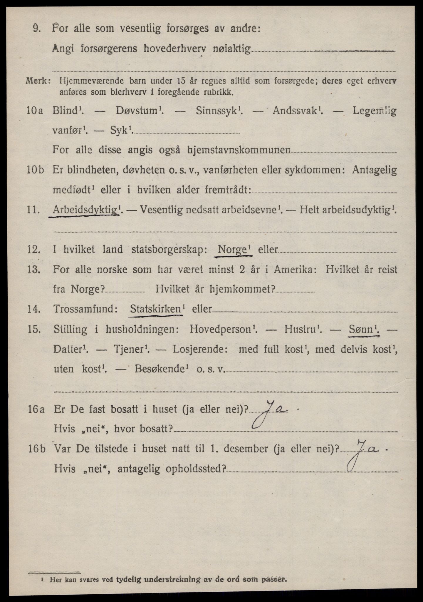 SAT, 1920 census for Hjørundfjord, 1920, p. 1458