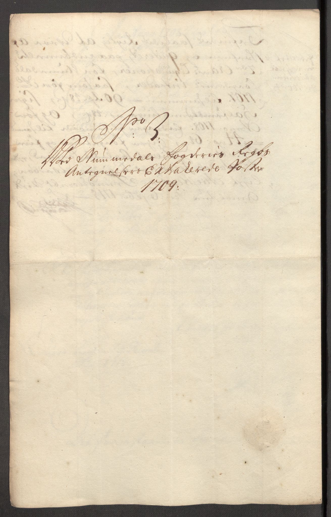 Rentekammeret inntil 1814, Reviderte regnskaper, Fogderegnskap, AV/RA-EA-4092/R64/L4431: Fogderegnskap Namdal, 1709-1710, p. 270