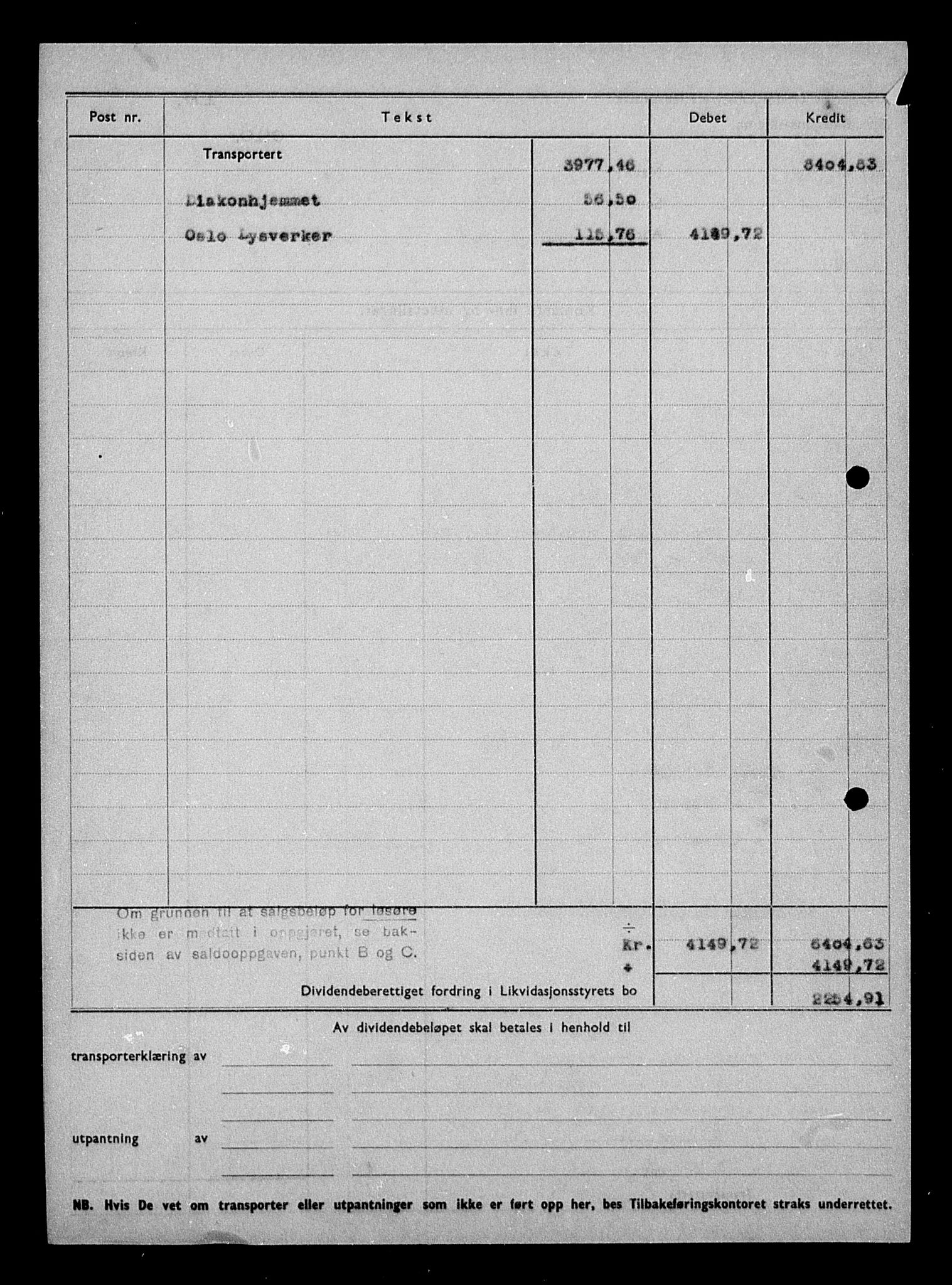 Justisdepartementet, Tilbakeføringskontoret for inndratte formuer, AV/RA-S-1564/H/Hc/Hcc/L0926: --, 1945-1947, p. 4