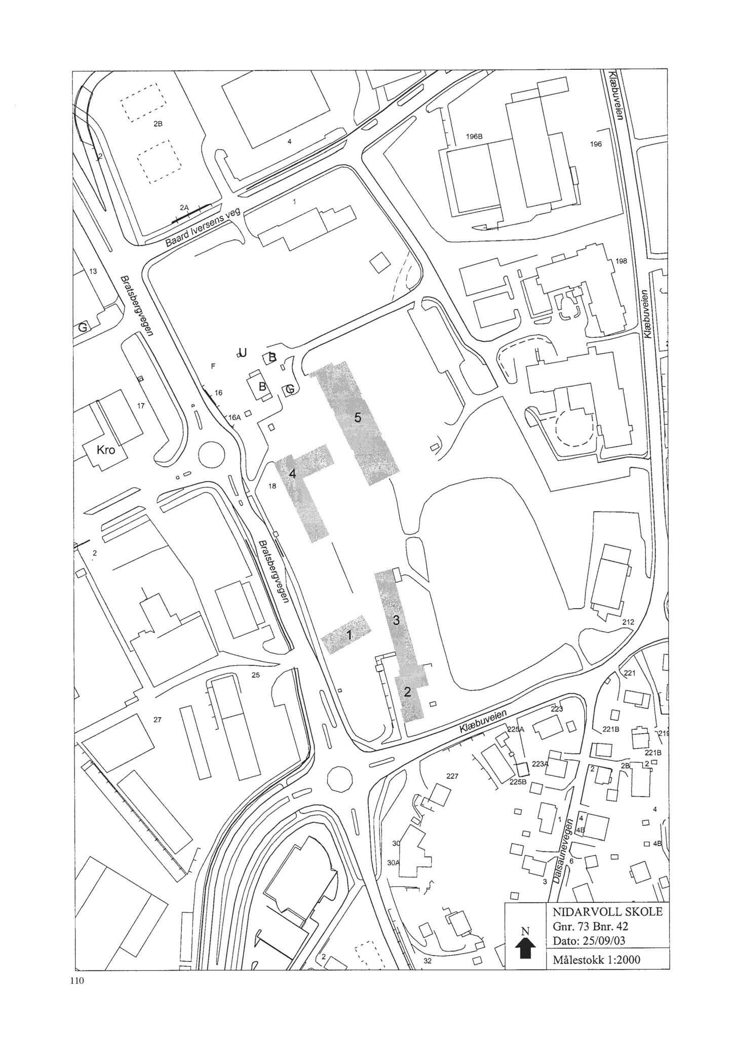 , Trondheim kommunes skoleanlegg - Beskrivelse og antikvarisk klassifisering, 2003, p. 119