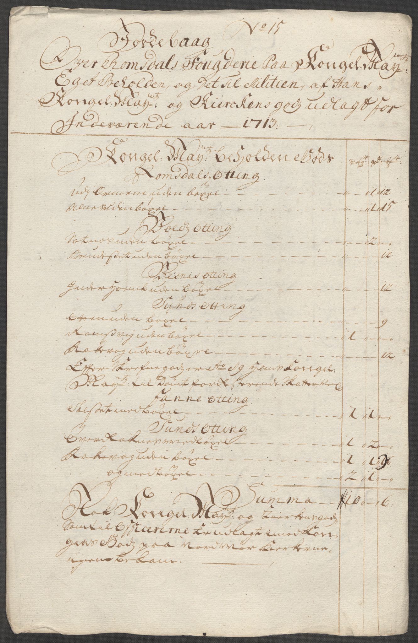Rentekammeret inntil 1814, Reviderte regnskaper, Fogderegnskap, RA/EA-4092/R55/L3662: Fogderegnskap Romsdal, 1713-1714, p. 147