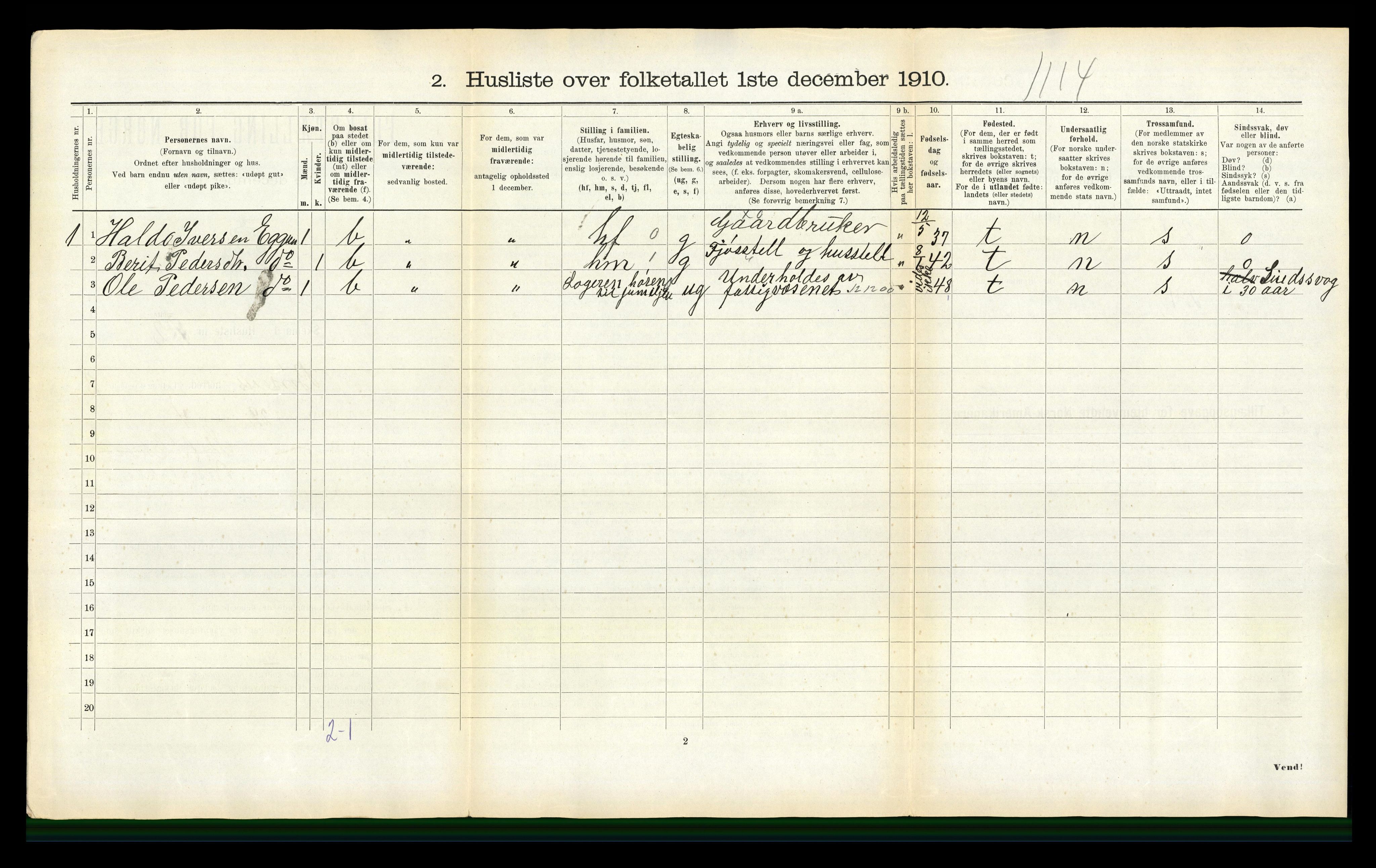 RA, 1910 census for Børsa, 1910, p. 218
