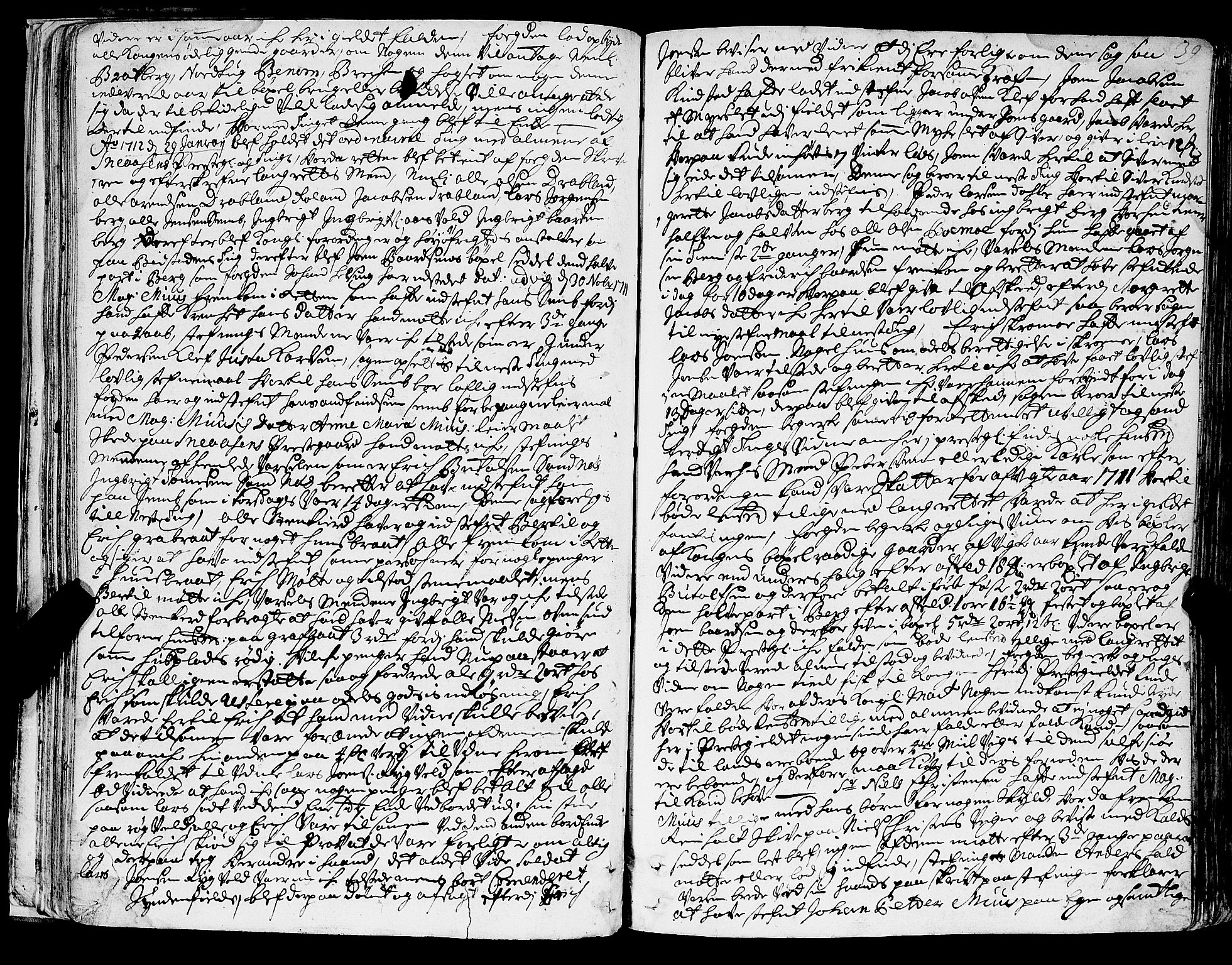 Inderøy sorenskriveri, AV/SAT-A-4147/1/1/1A/L0007: Tingbok, 1710-1720, p. 39
