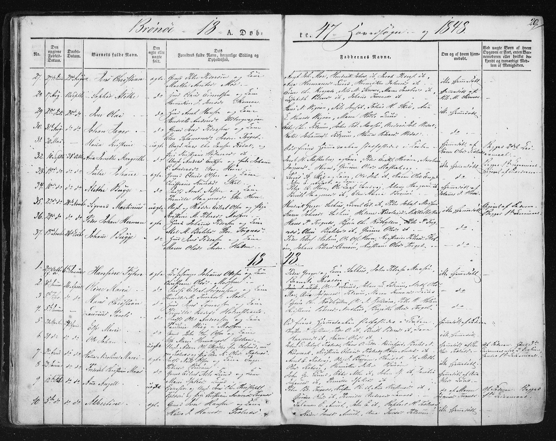 Ministerialprotokoller, klokkerbøker og fødselsregistre - Nordland, SAT/A-1459/813/L0198: Parish register (official) no. 813A08, 1834-1874, p. 29