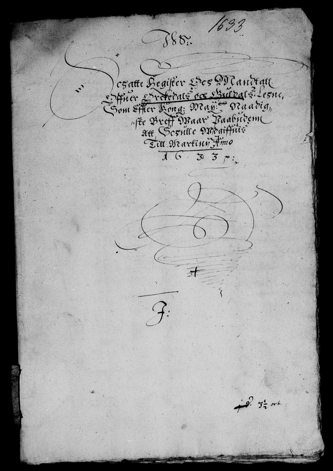 Rentekammeret inntil 1814, Reviderte regnskaper, Lensregnskaper, AV/RA-EA-5023/R/Rb/Rbw/L0053: Trondheim len, 1633-1634