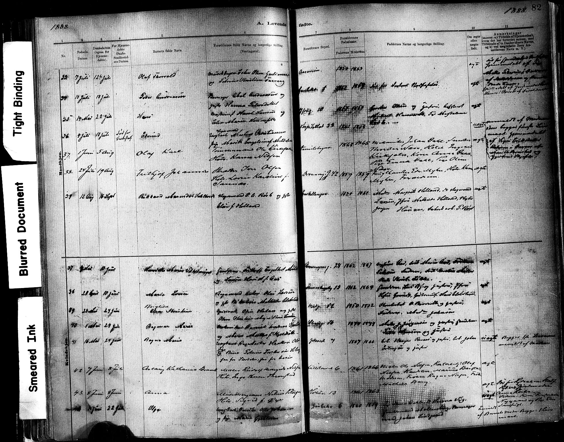 Ministerialprotokoller, klokkerbøker og fødselsregistre - Sør-Trøndelag, AV/SAT-A-1456/602/L0119: Parish register (official) no. 602A17, 1880-1901, p. 82