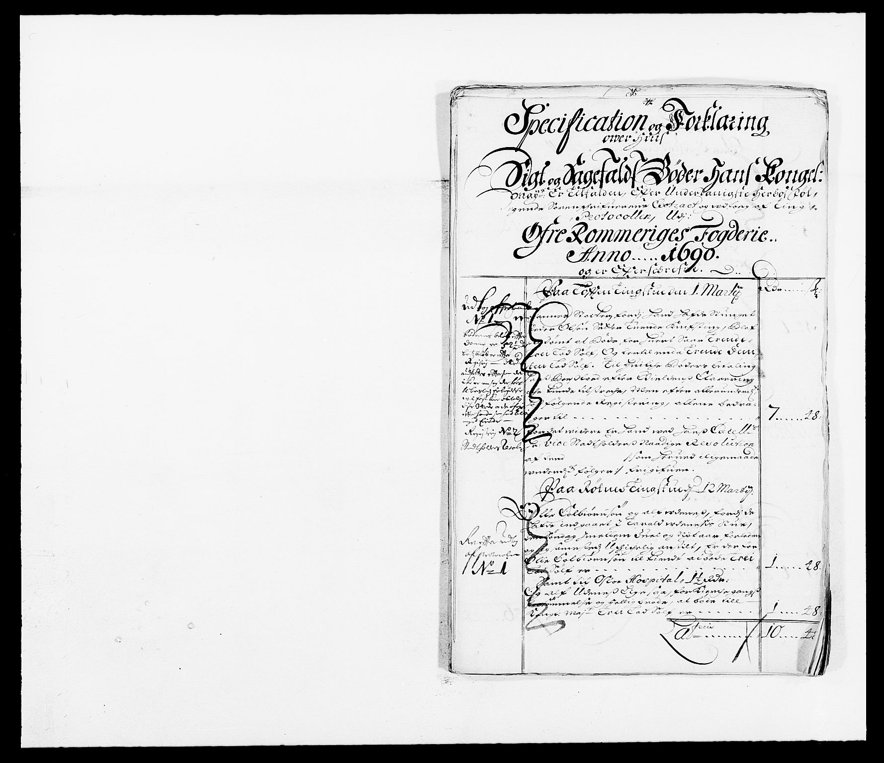 Rentekammeret inntil 1814, Reviderte regnskaper, Fogderegnskap, RA/EA-4092/R12/L0702: Fogderegnskap Øvre Romerike, 1690, p. 51