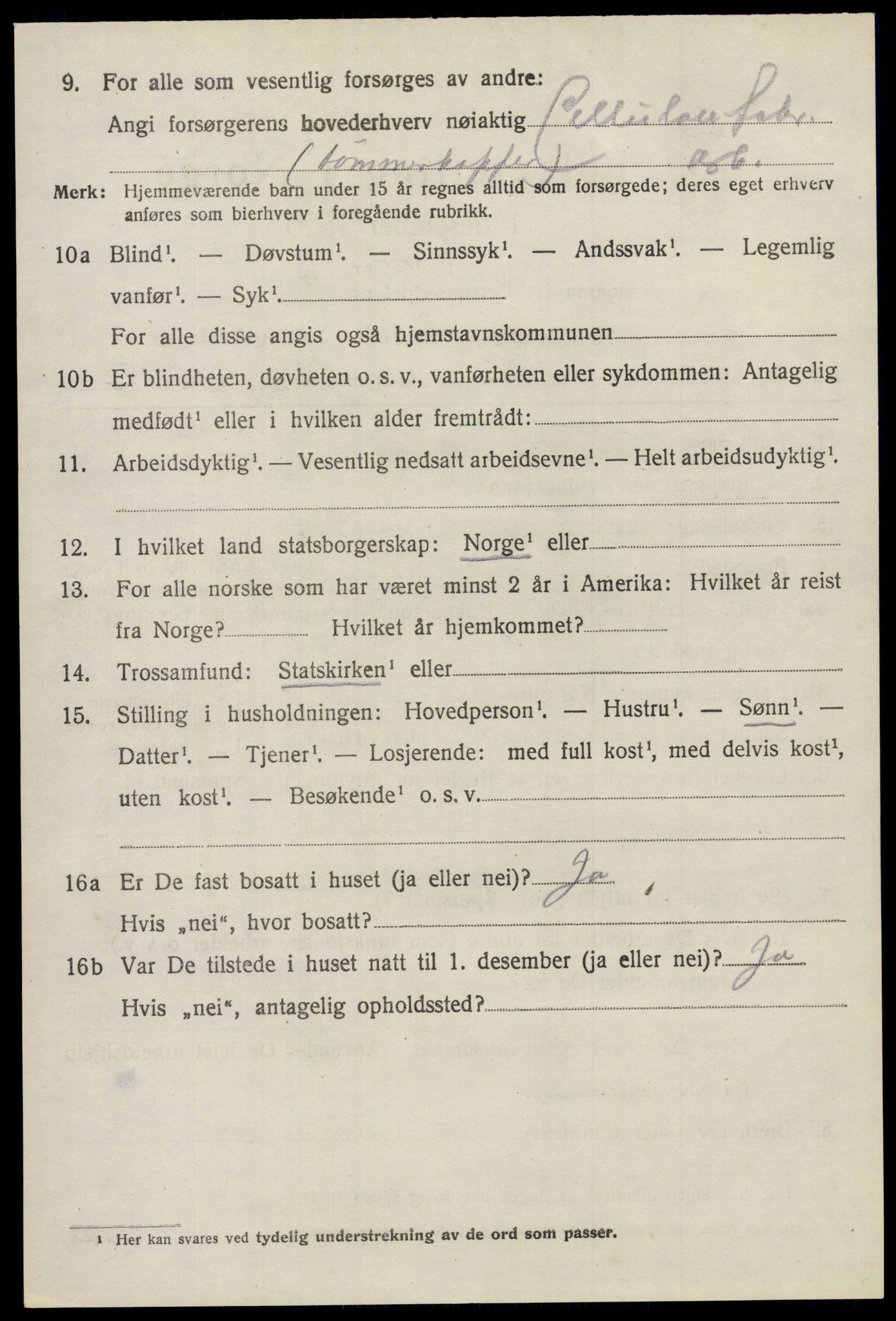 SAO, 1920 census for Rolvsøy, 1920, p. 3228