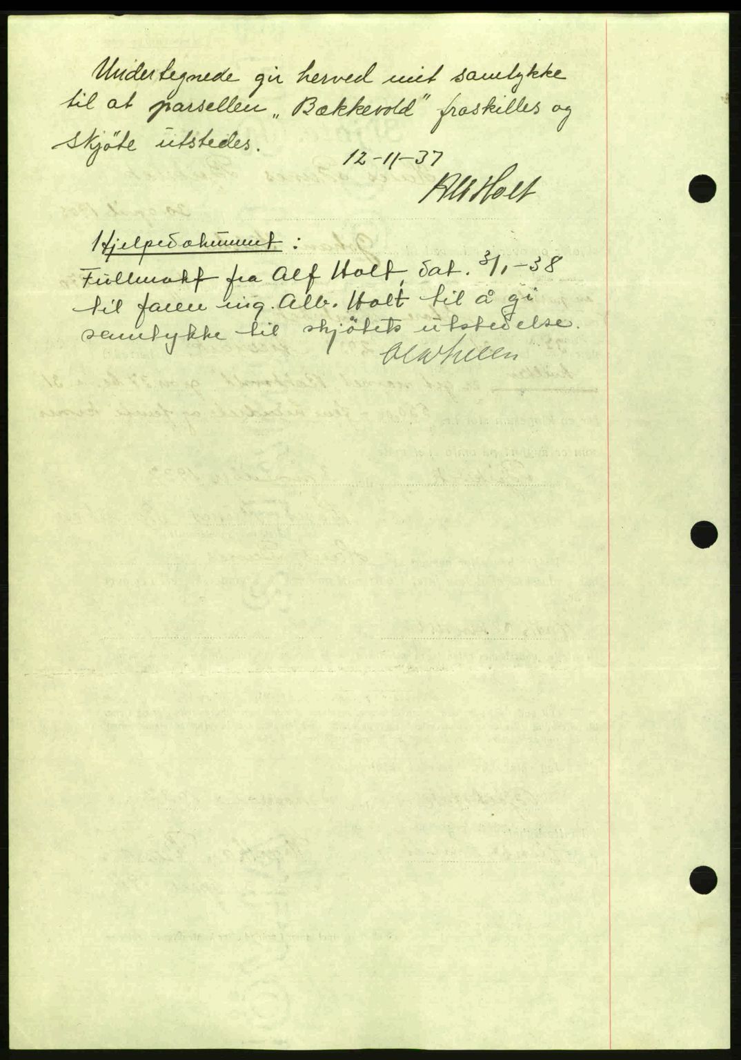 Idd og Marker sorenskriveri, AV/SAO-A-10283/G/Gb/Gbb/L0002: Mortgage book no. A2, 1937-1938, Diary no: : 1184/1937