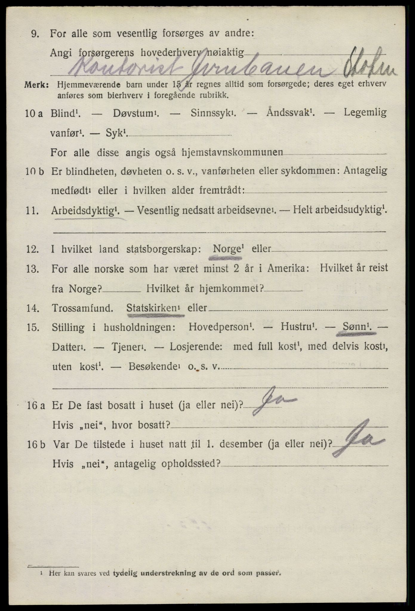 SAO, 1920 census for Mysen, 1920, p. 2678