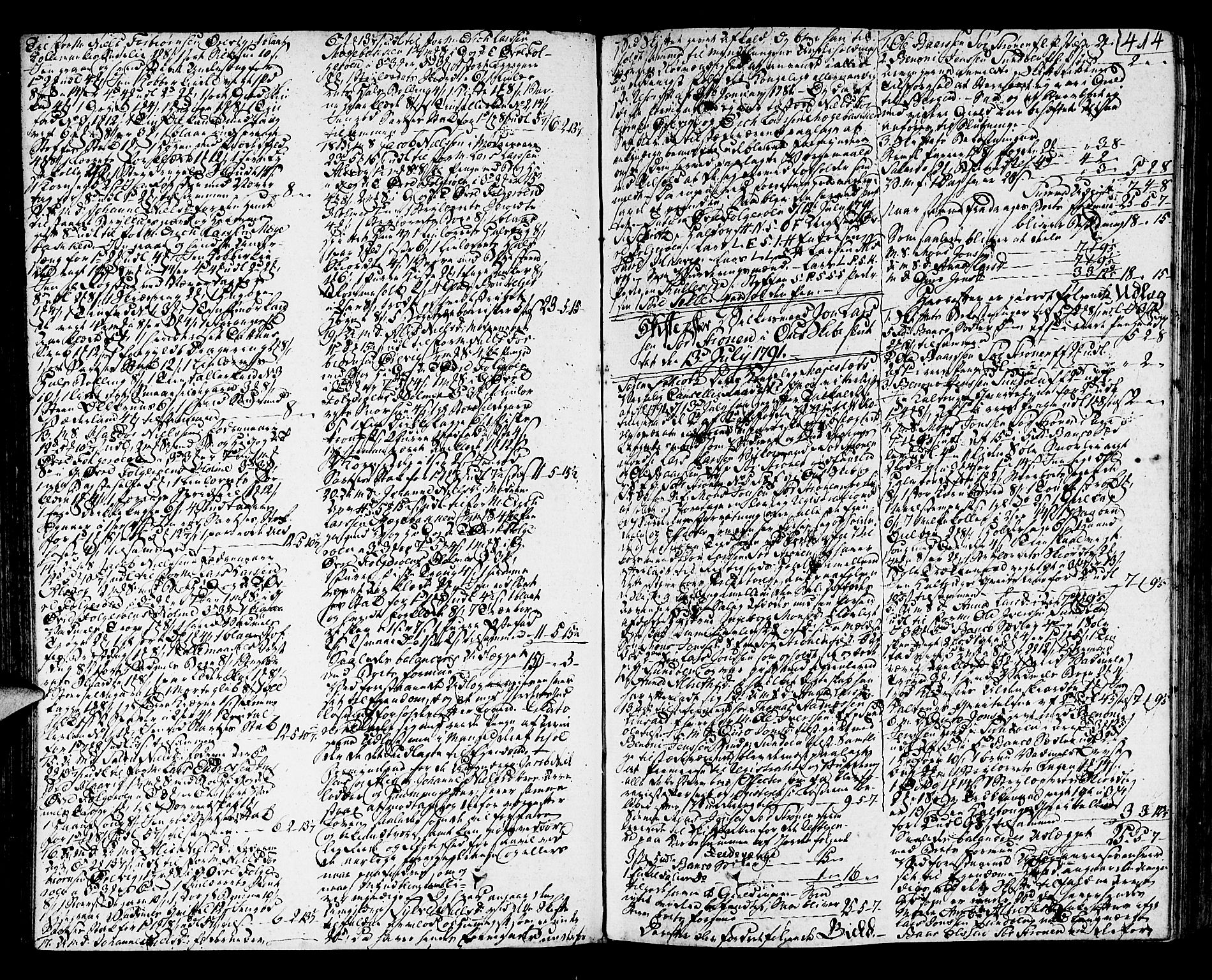 Sunnhordland sorenskrivar, SAB/A-2401/1/H/Ha/Haa/L0010: Skifteprotokollar. Register i protokoll. Fol. 565-ut, 1790-1792, p. 413b-414a